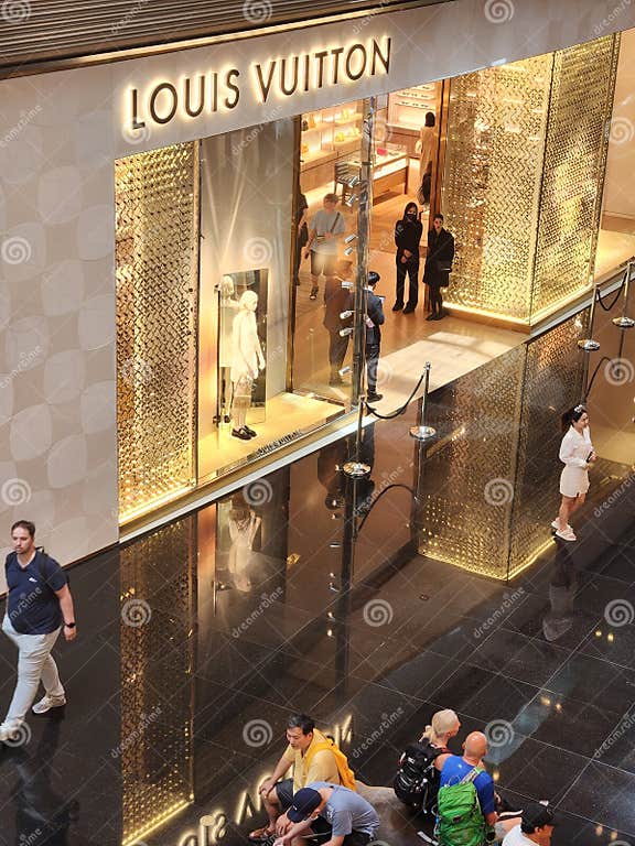 Louis Vuitton Store Iconsiam Mall Bangkok Thailand Editorial Stock ...