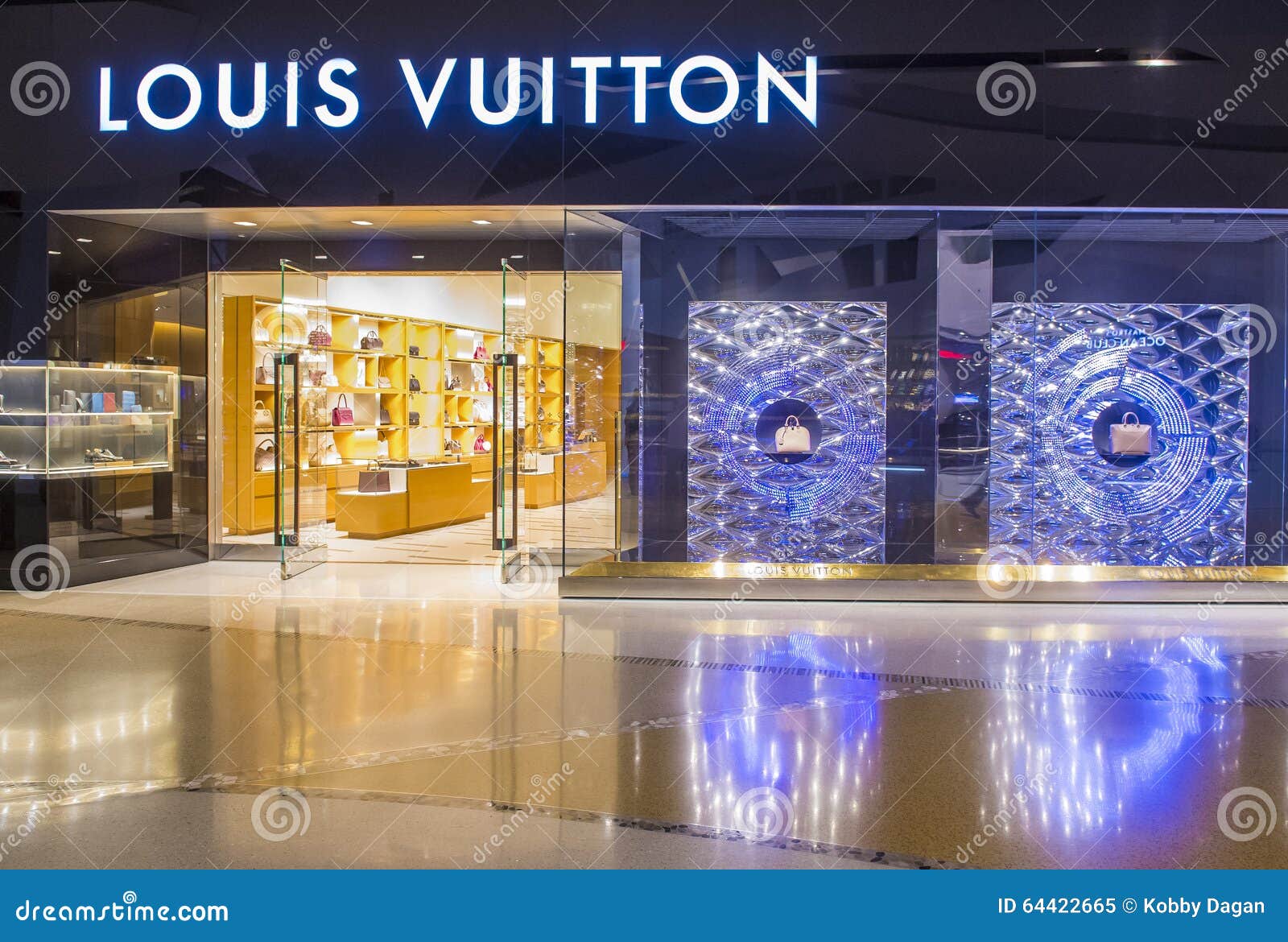 Louis Vuitton store editorial image. Image of designer - 64422665