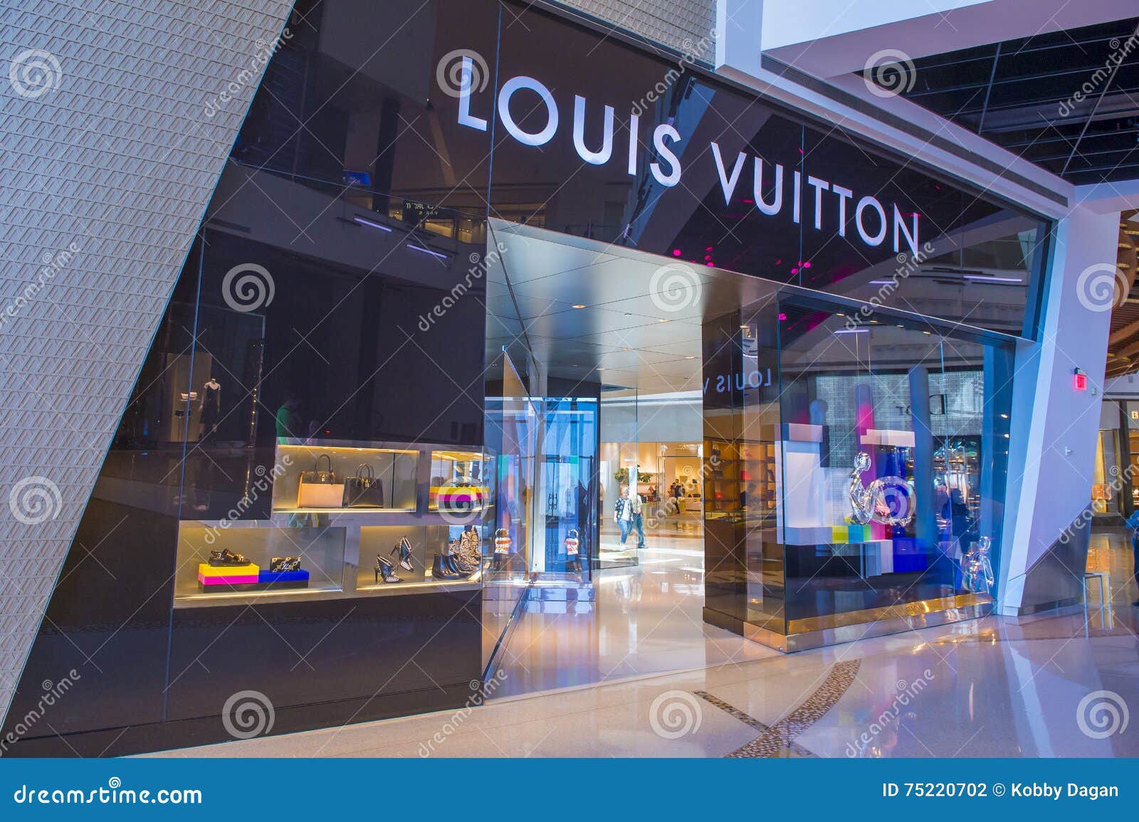 Louis Vuitton store editorial photography. Image of rich - 75220702