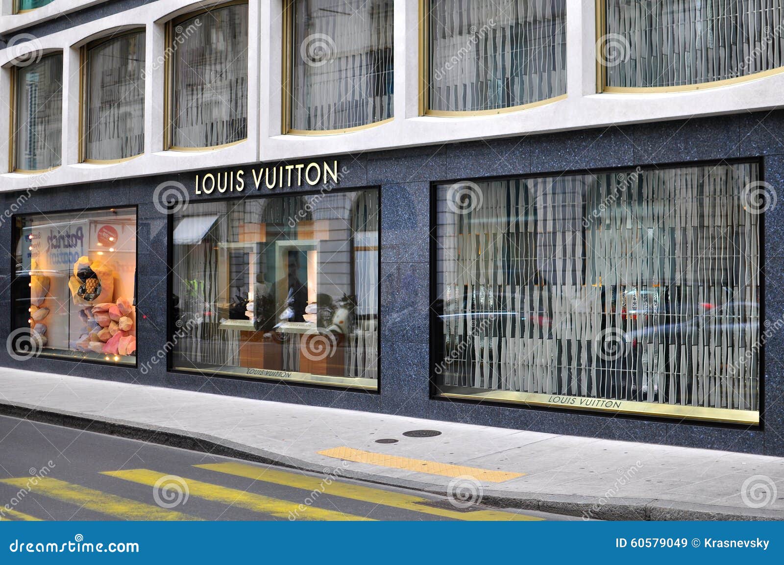 Louis Vuitton Flagship Store in Paris Editorial Image - Image of