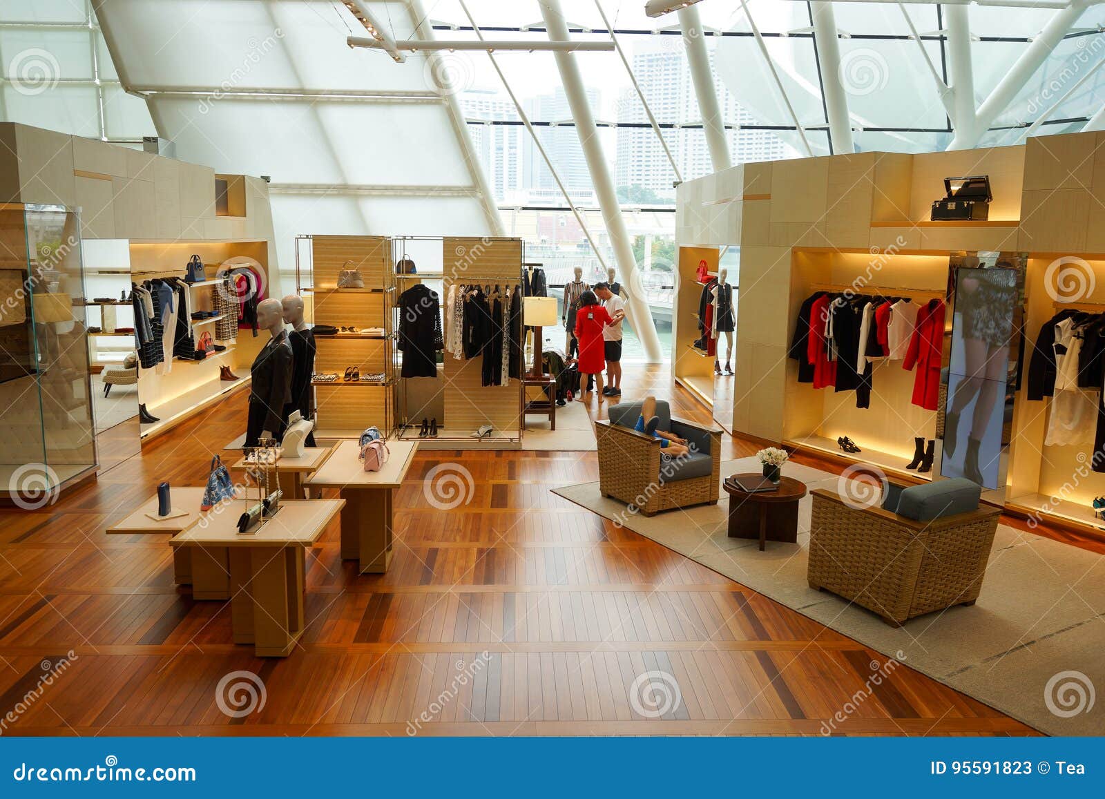 Louis Vuitton shop, Warsaw, Poland Stock Photo - Alamy