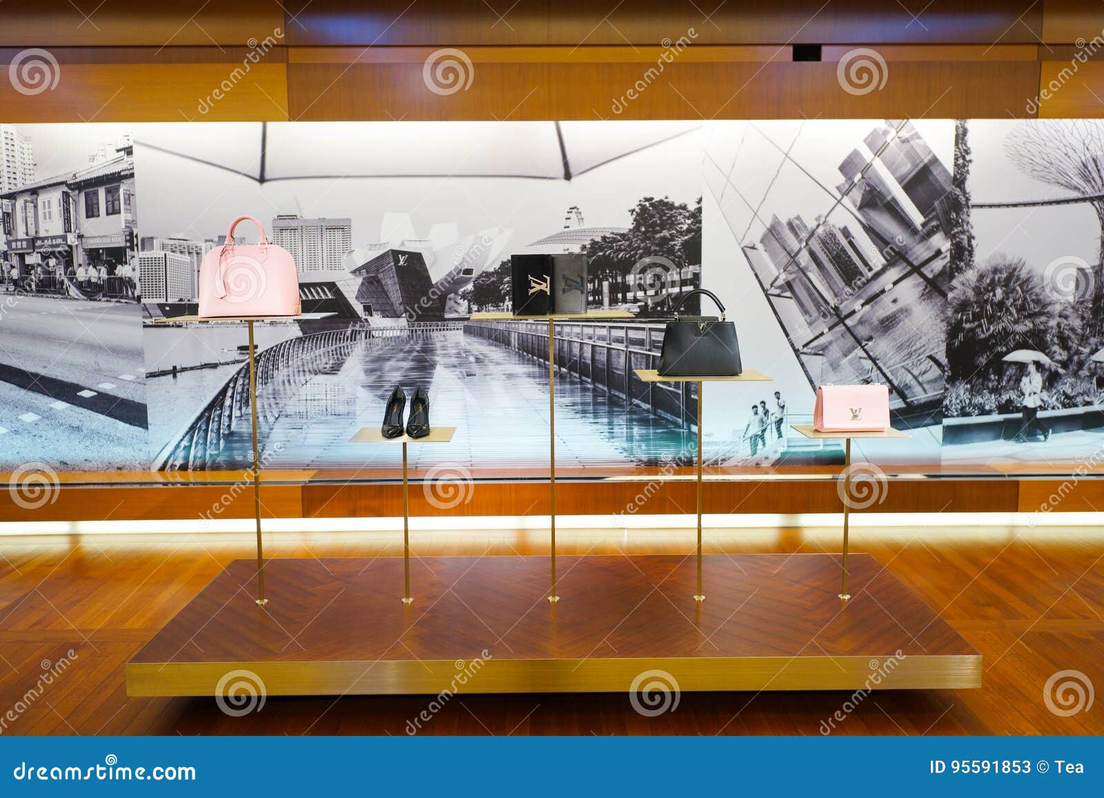 Louis Vuitton Exhibition Editorial Stock Photo - Stock Image