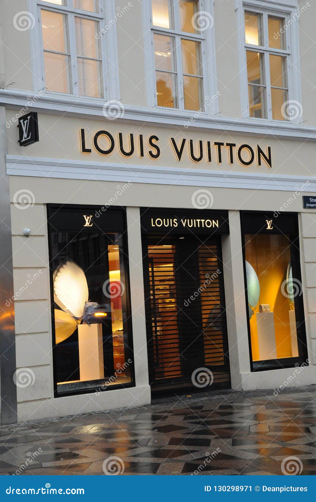 Copenhagen, Denmark. 01 May 2021, Louis Vuitton shopprs with LouisVuitton  shopping bags in anis capital. . Photo..Francis Joseph Dean/Deanpictures  Stock Photo - Alamy
