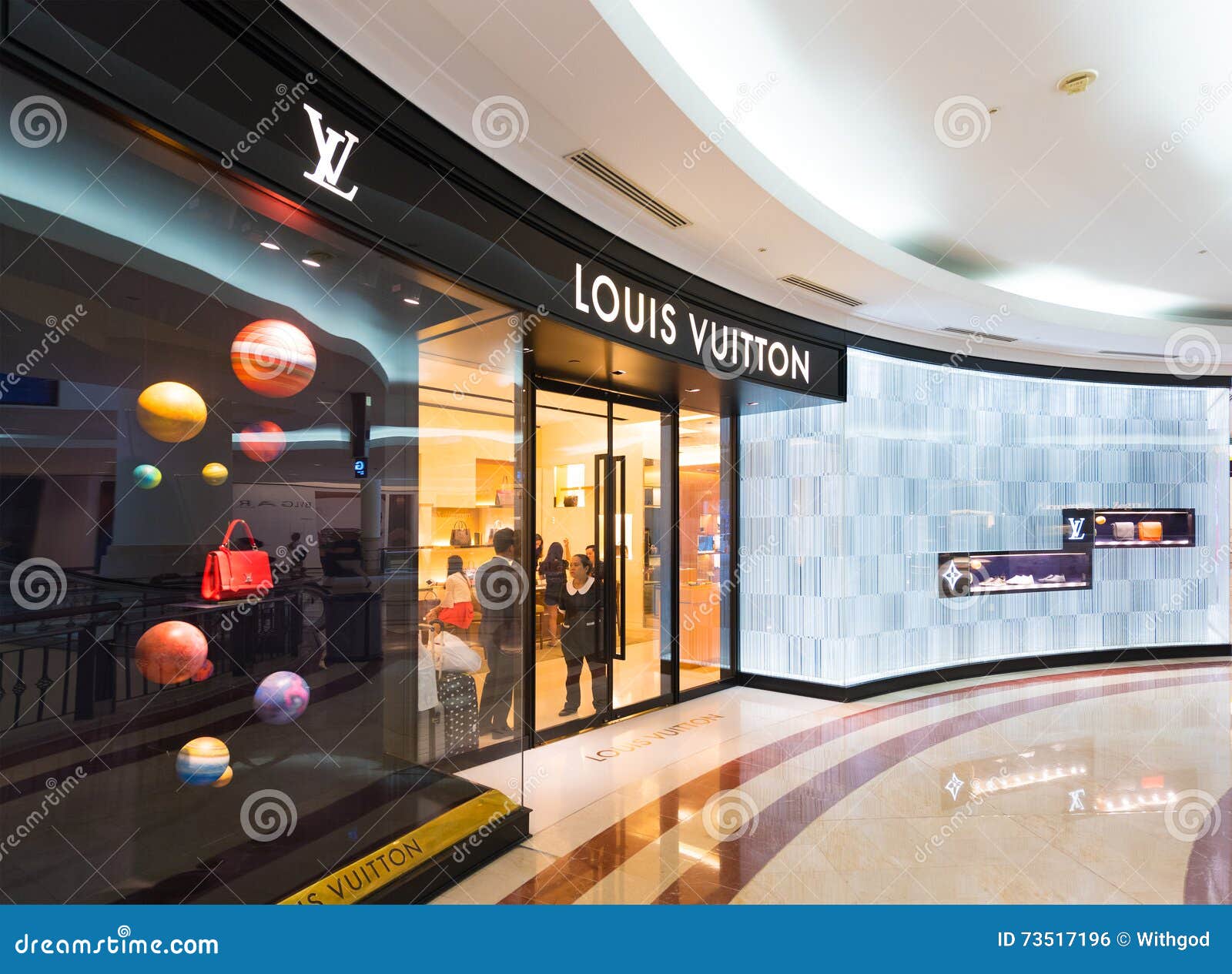 Louis Vuitton Store in Suria KLCC, Kuala Lumpur Editorial Photo