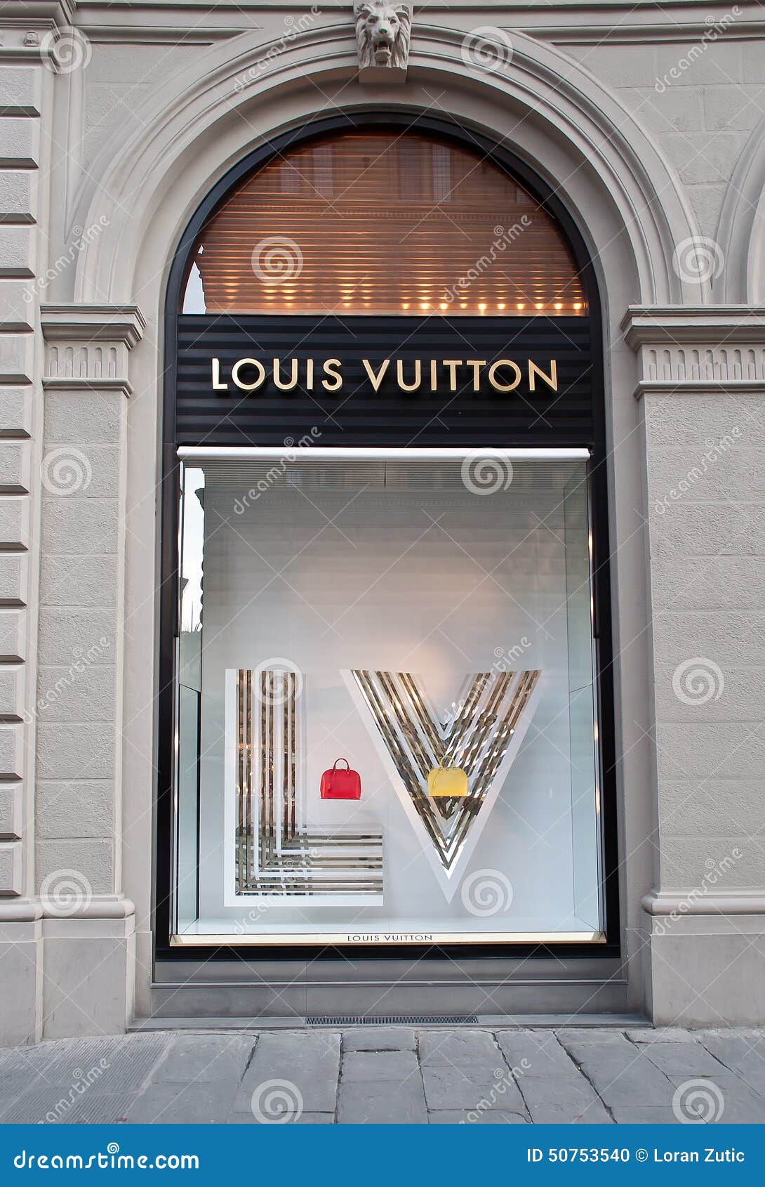 Louis Vuitton boutique editorial image. Image of swiss - 76265780