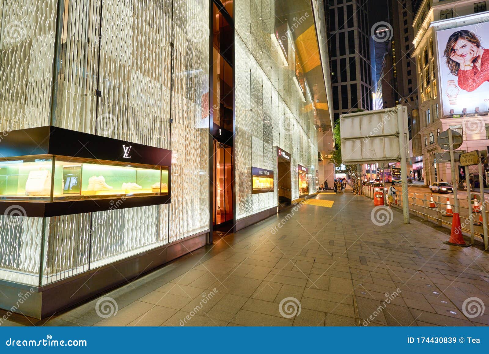 Louis Vuitton Storefront In Hong Kong Editorial Stock Image - Image of boutique, colour: 174430839