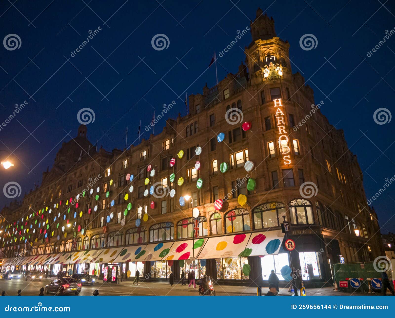 Louis Vuitton has covered Harrods in polka dots