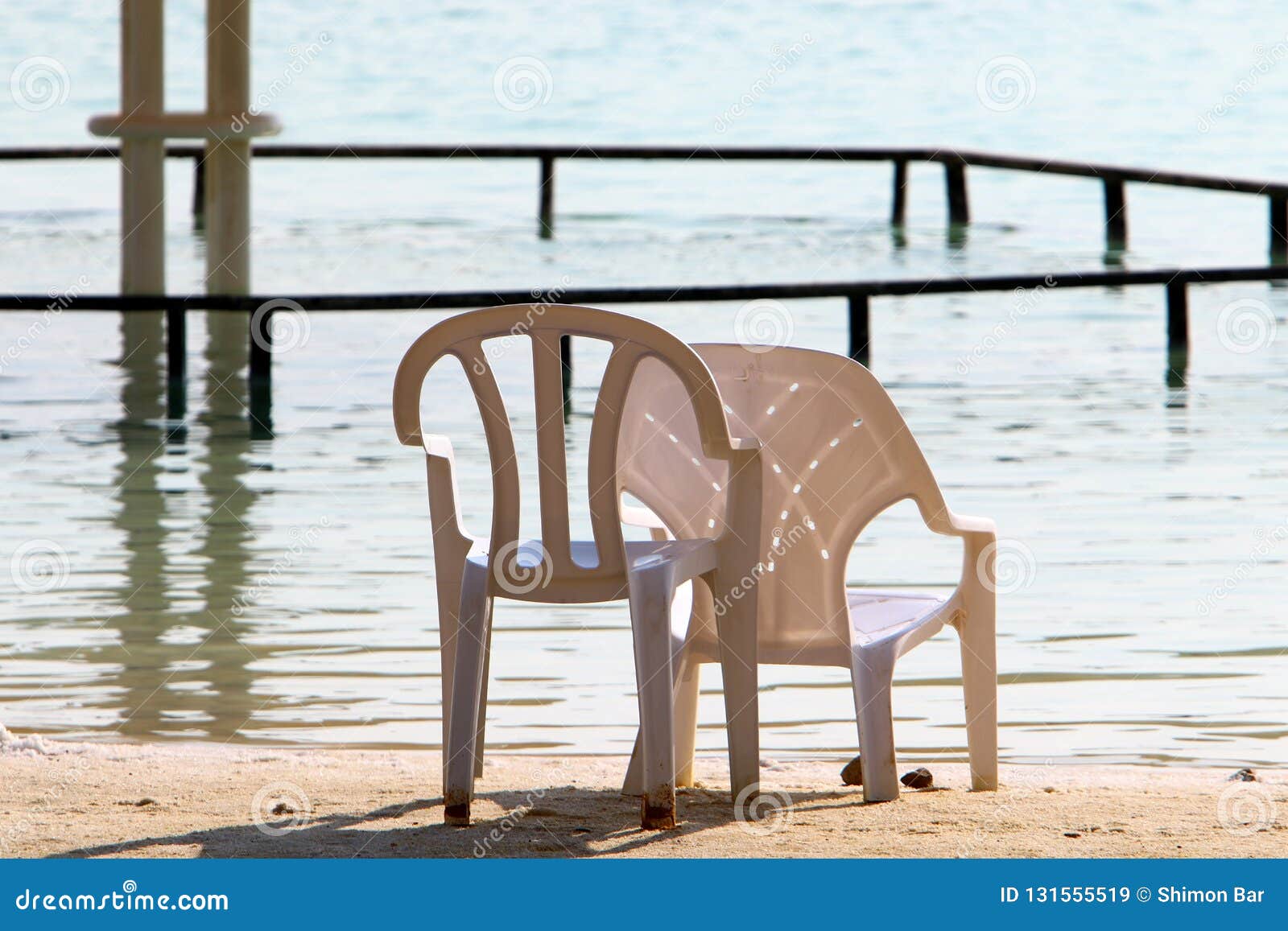 Chairs by the sea stock image. Image of grass, summer 131555519
