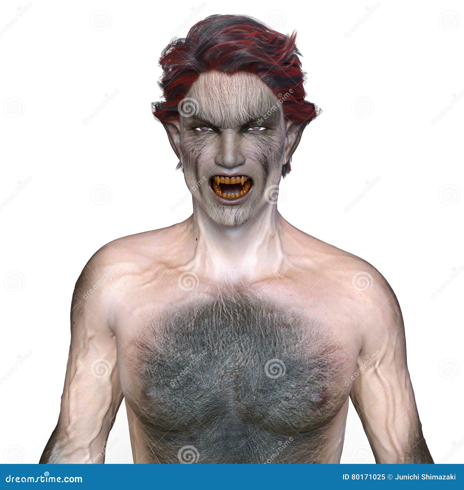 Loupgarou image stock. Image du humain, entier, crainte 80171025