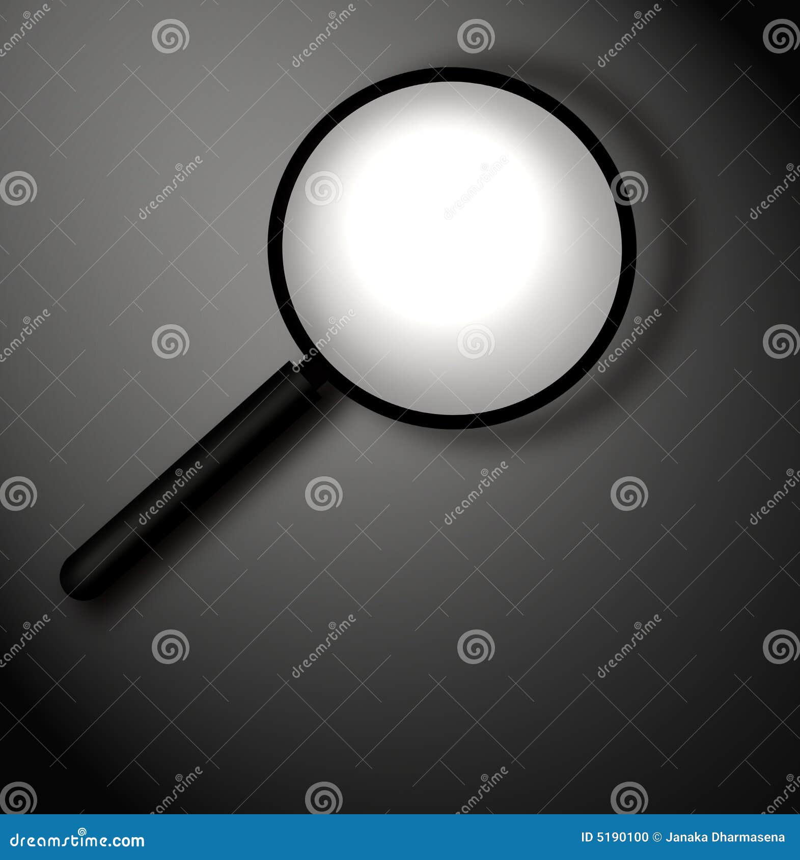 Loupe illustration stock. Illustration du agrandissez 5190100