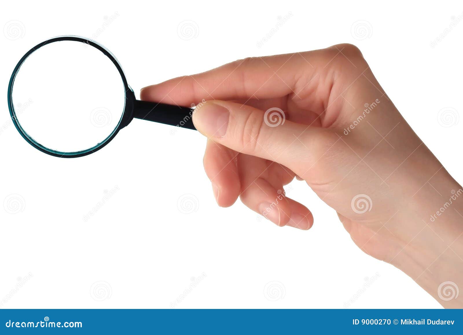 Loupe and hand stock photo. Image of optical, discovery 9000270