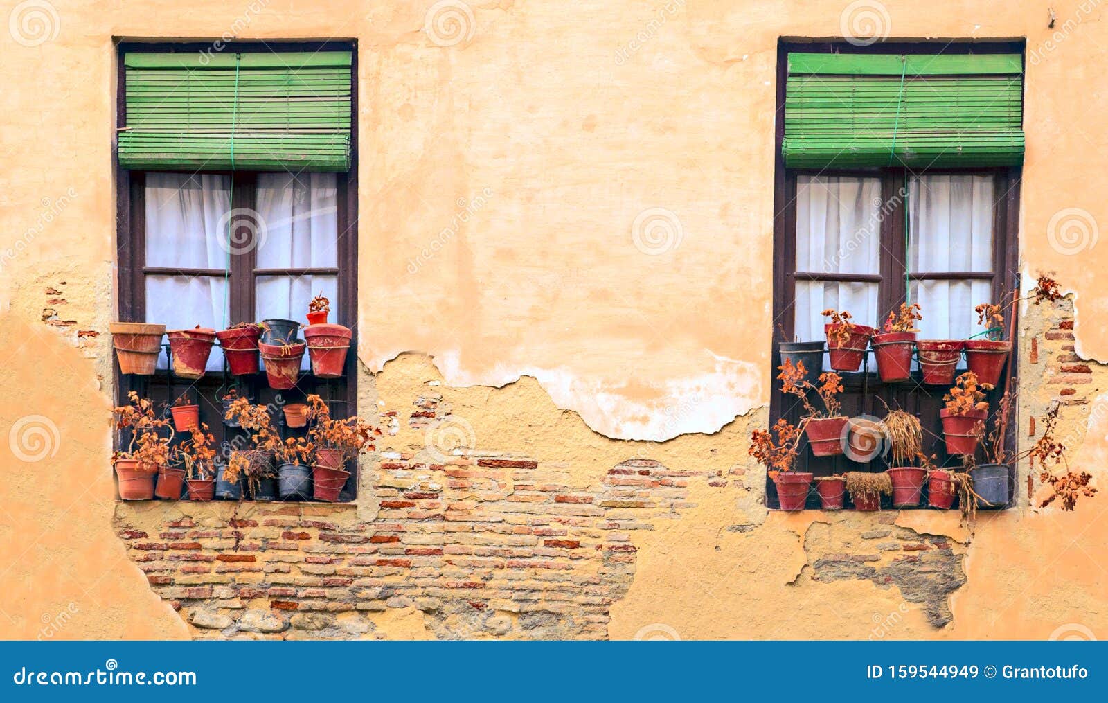 Old windows stock image. Image of andalusia, decoration 159544949