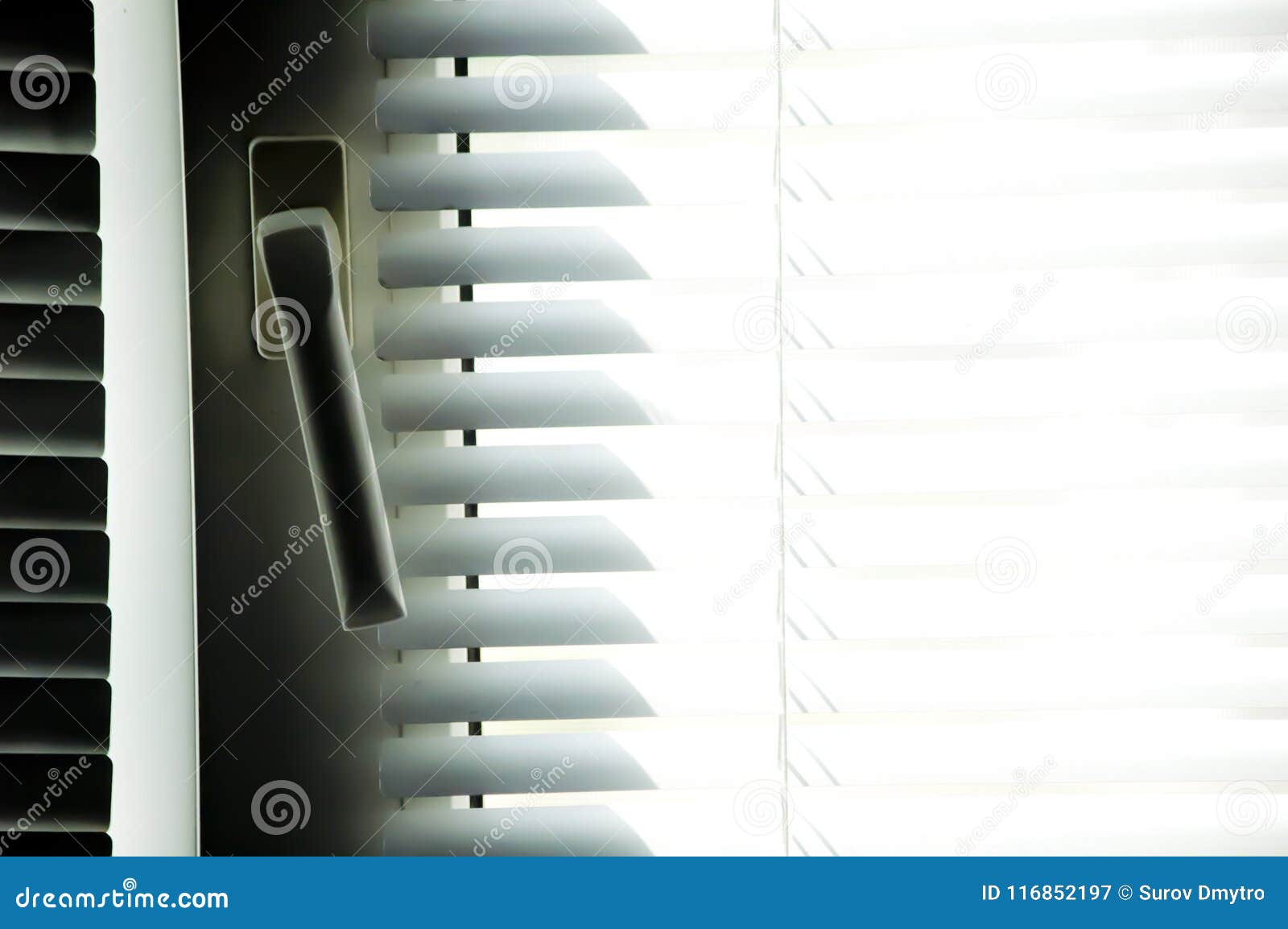 Louvers blind with sun ray stock image. Image of pattern 116852197