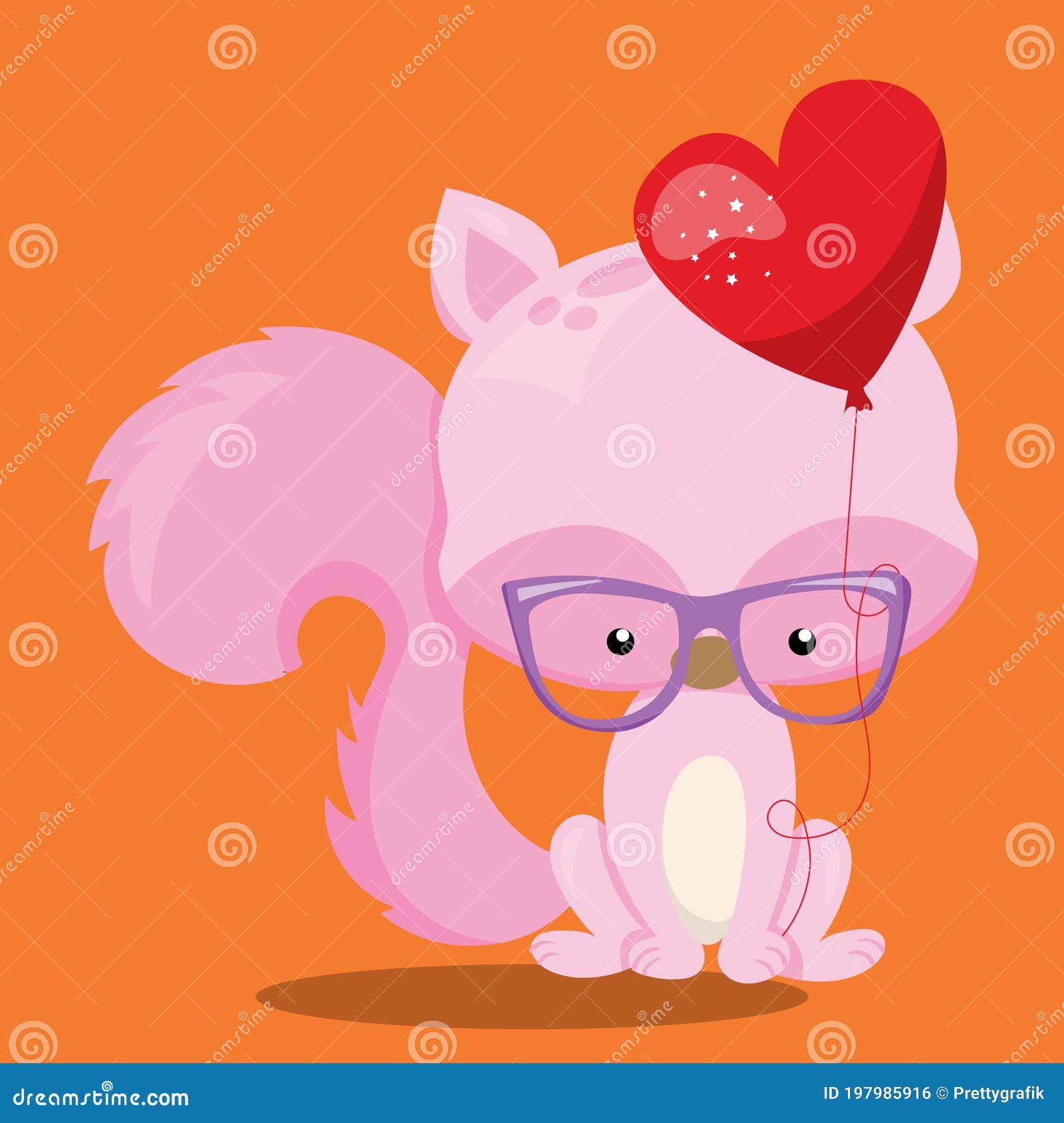 LOVE ANIMALS SQUIRREL 09 stock vector. Illustration of graphic 197985916