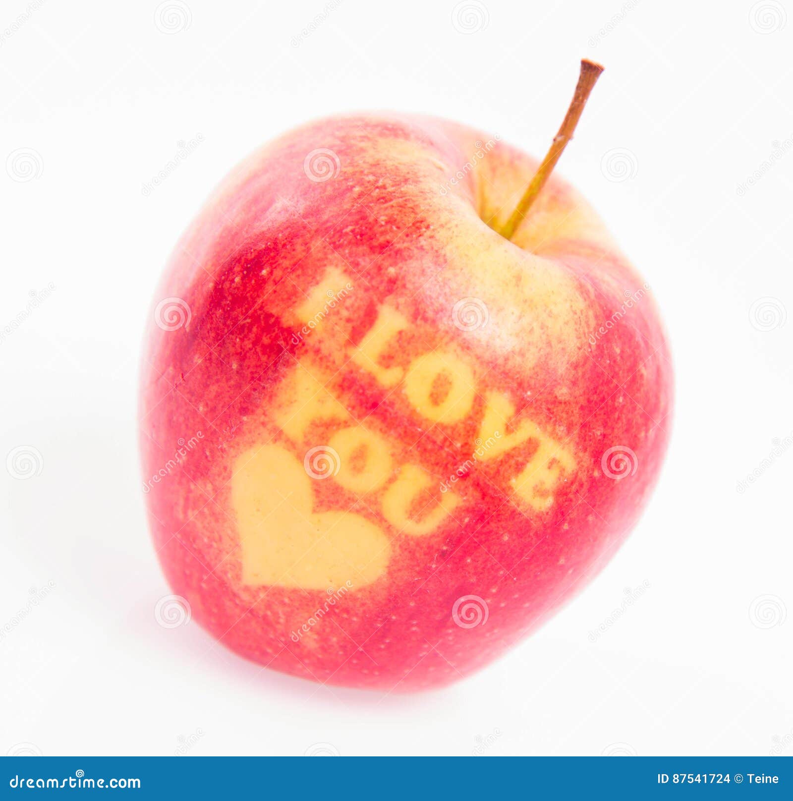 A love apple stock photo. Image of heart, love, vegeterian 87541724