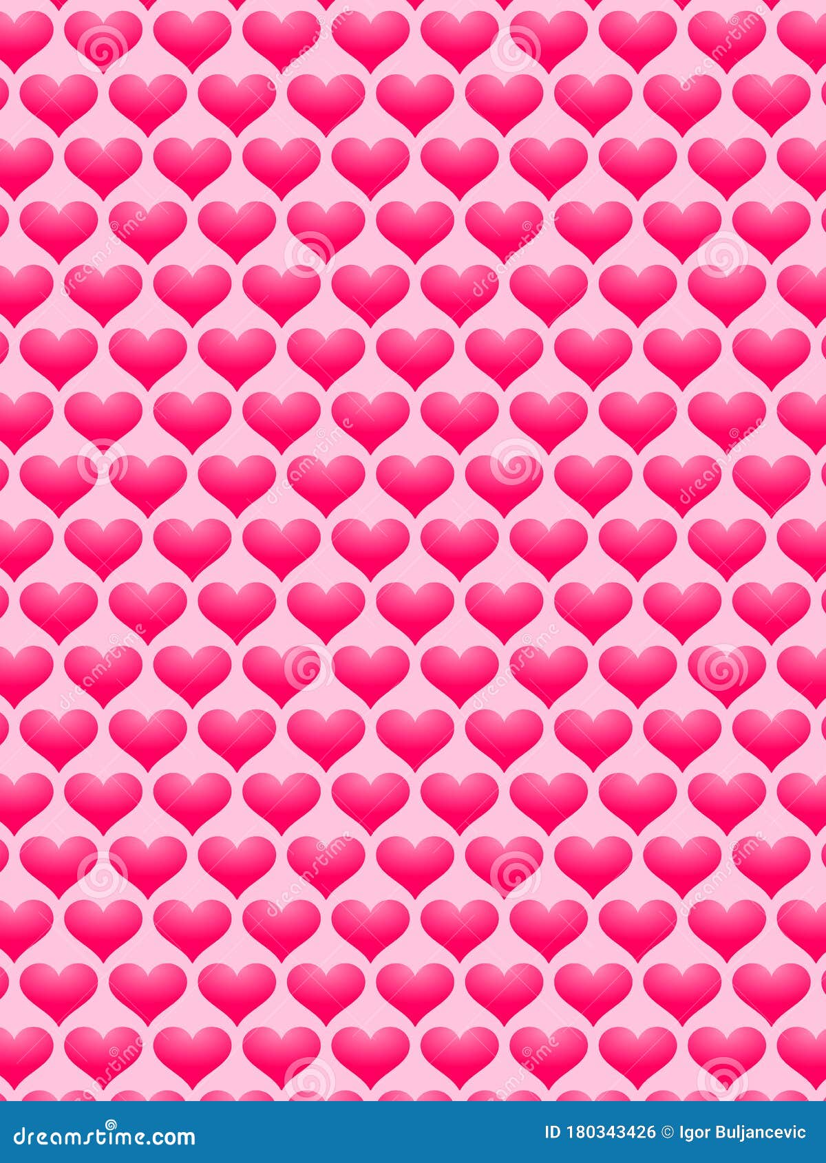 Love Background with Hearts. Heart Pattern. Pink Hearts on Pinkish  Background. Stock Illustration - Illustration of vibrant, amour: 180343426