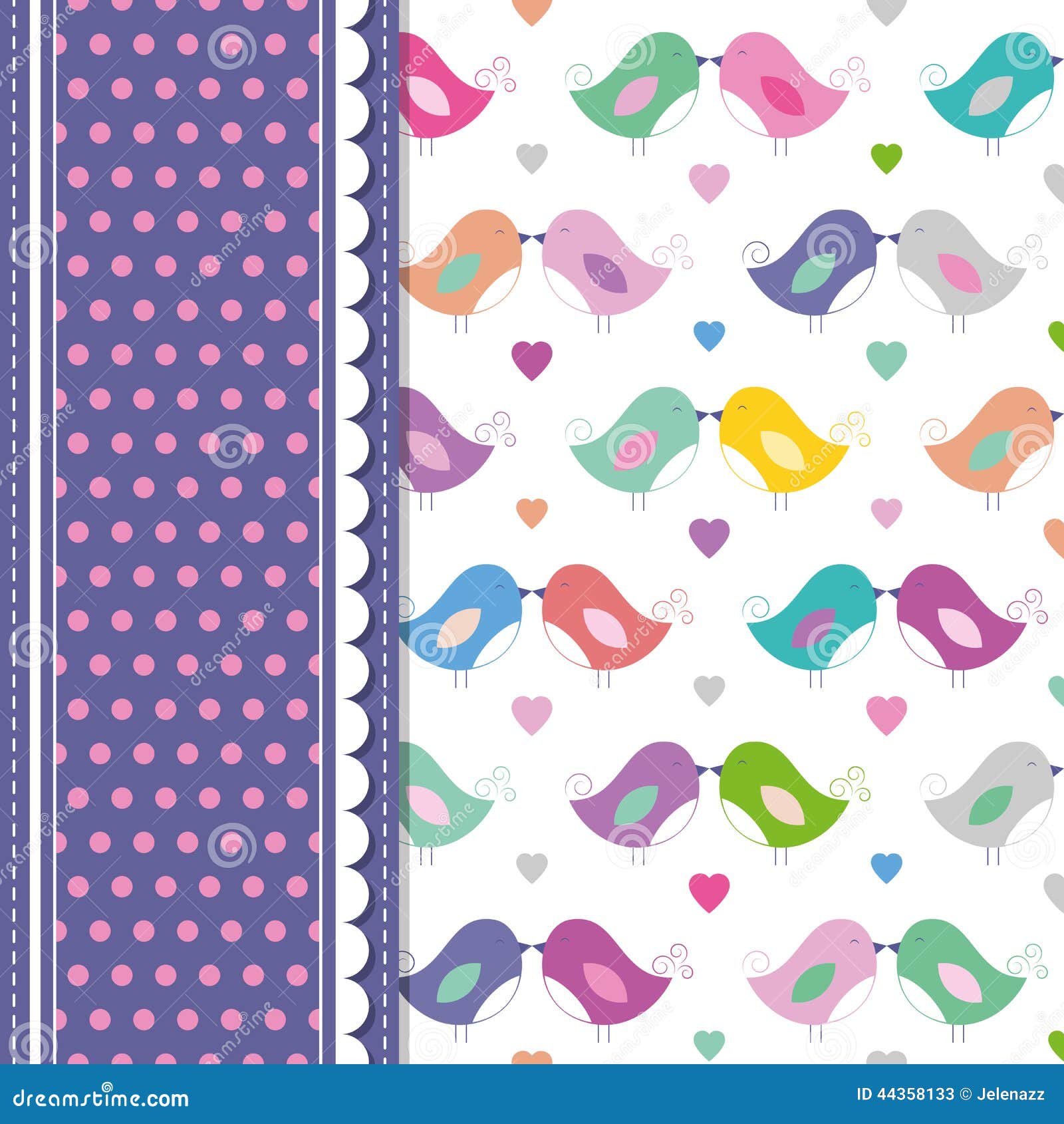 poka dot cards