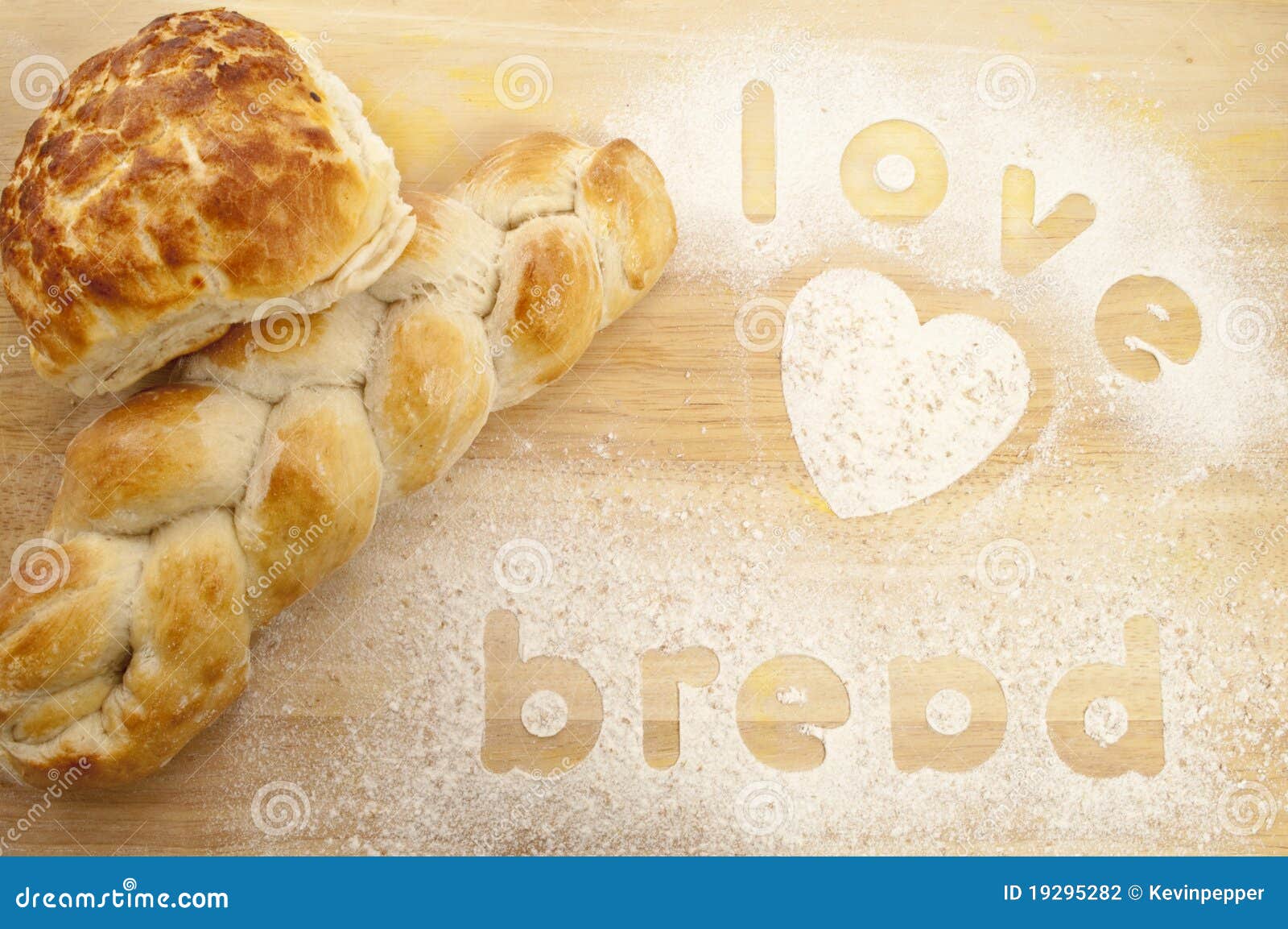 Love Bread stock photo. Image of brown, snack, heart 19295282