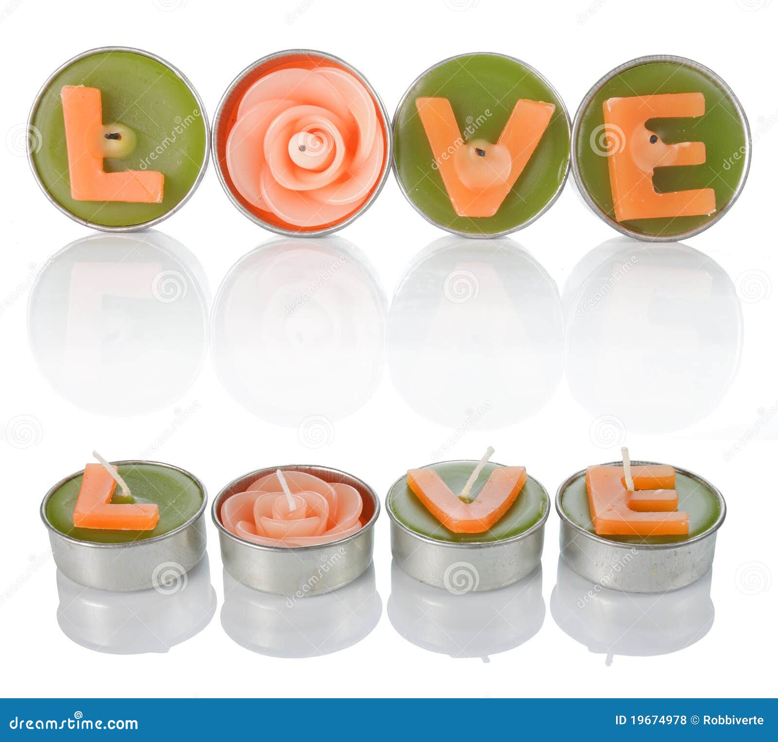 Love candles stock photo. Image of dating, anniversary 19674978