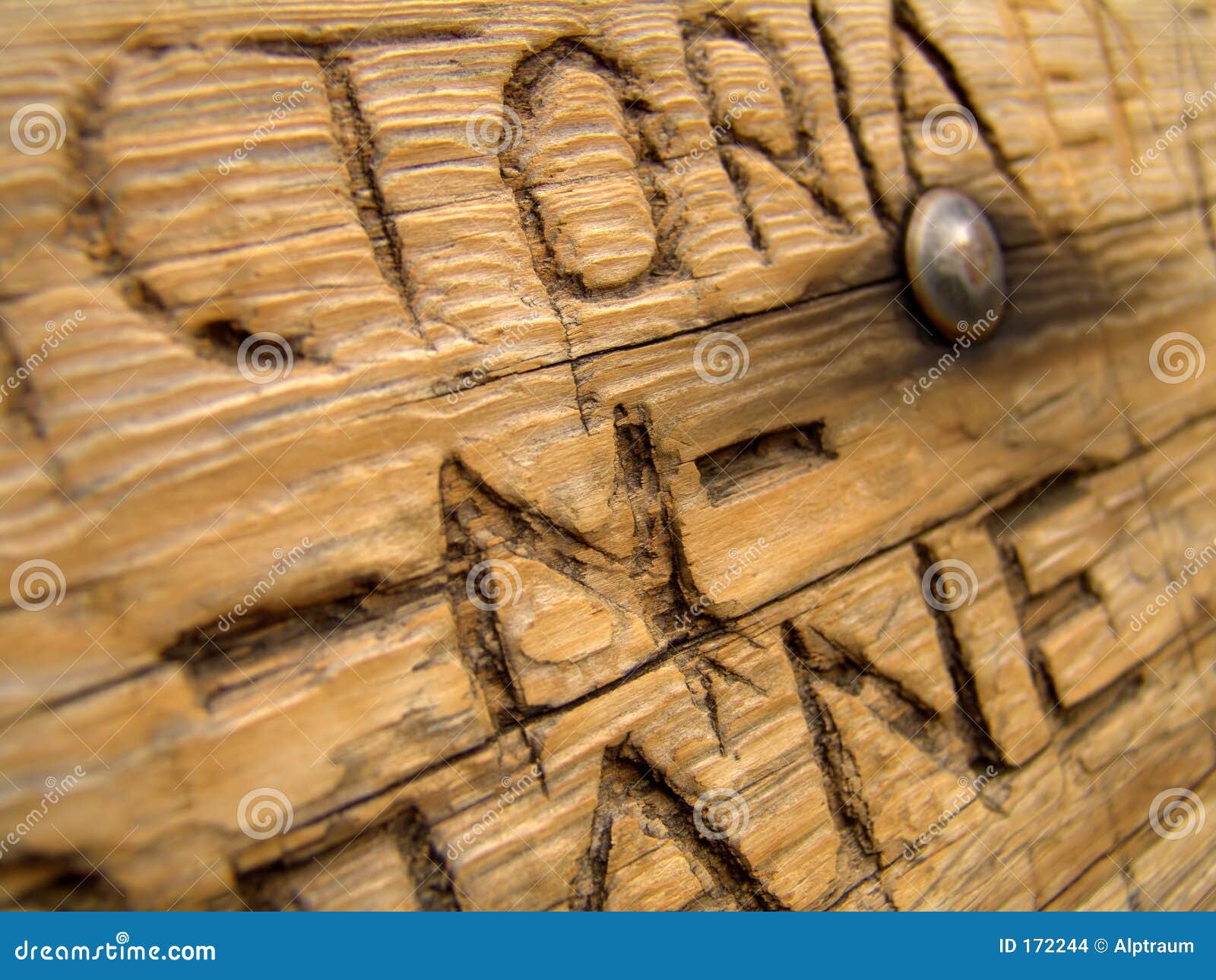 Names Carved Into Wood Stock Image Of Engrave 42328485 atelieryuwa