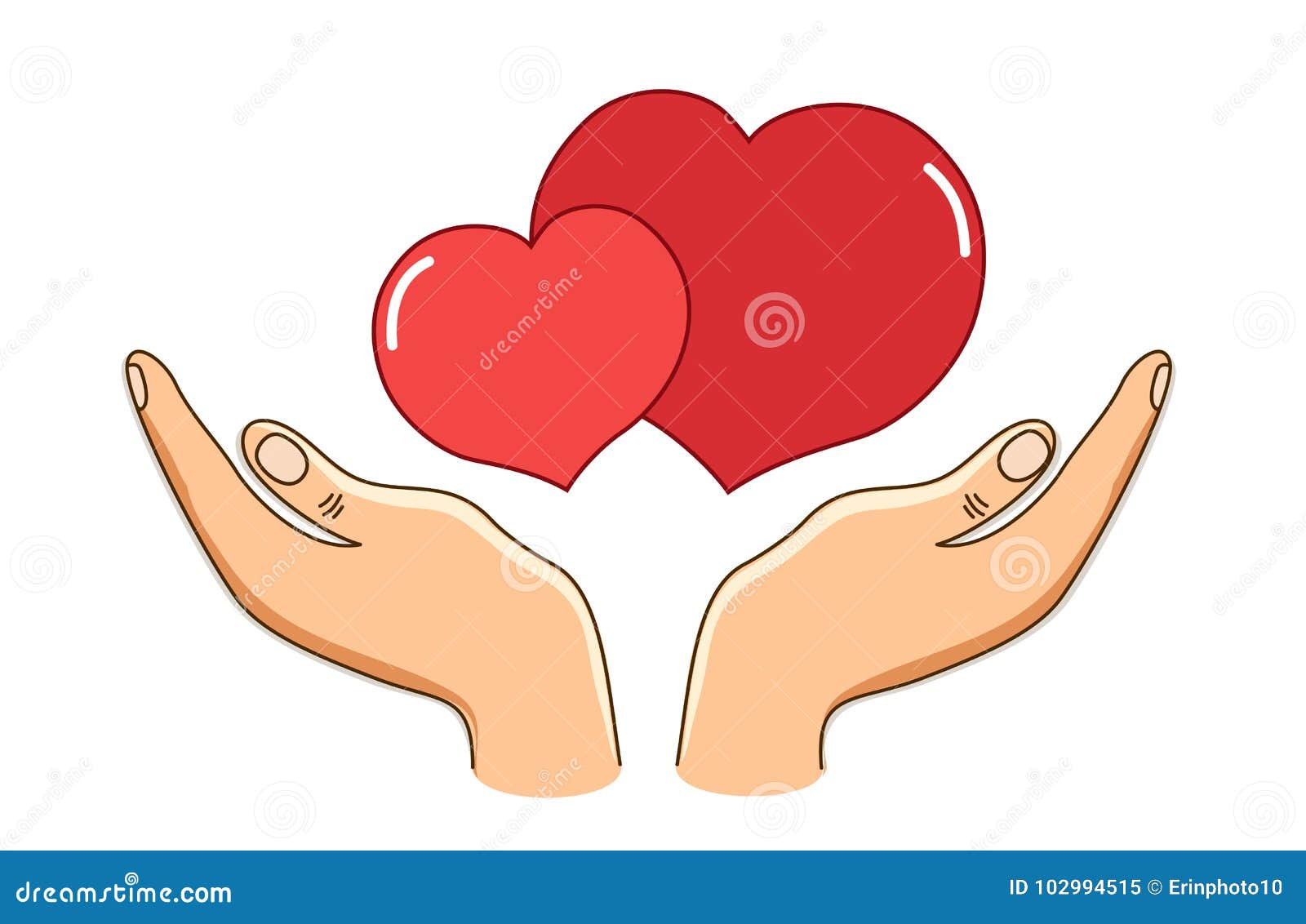 Hands Guard Person Line Icon, Safety Engineering Concept, Hand