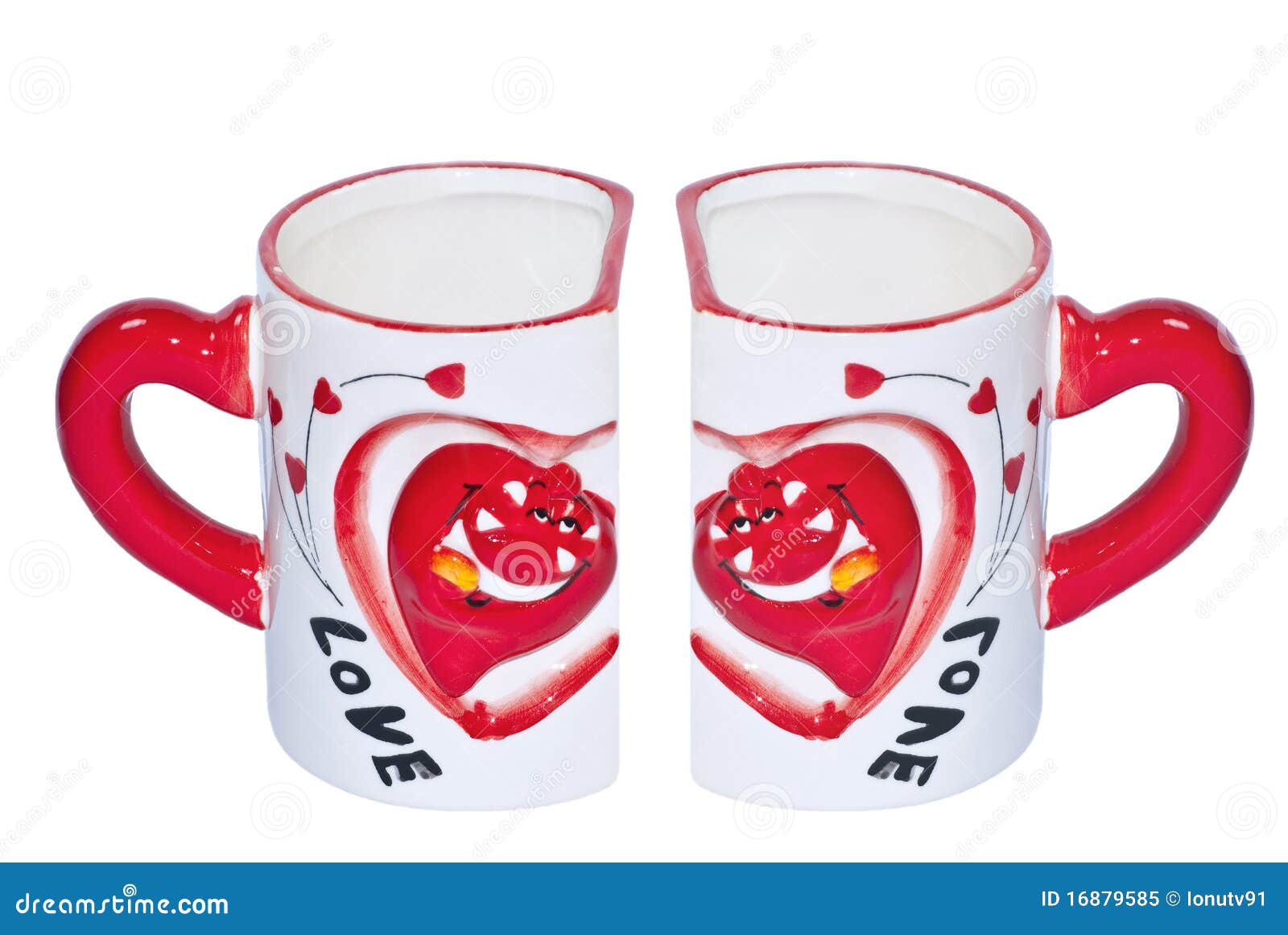 Love cups stock image. Image of isolated, pieces, special 16879585