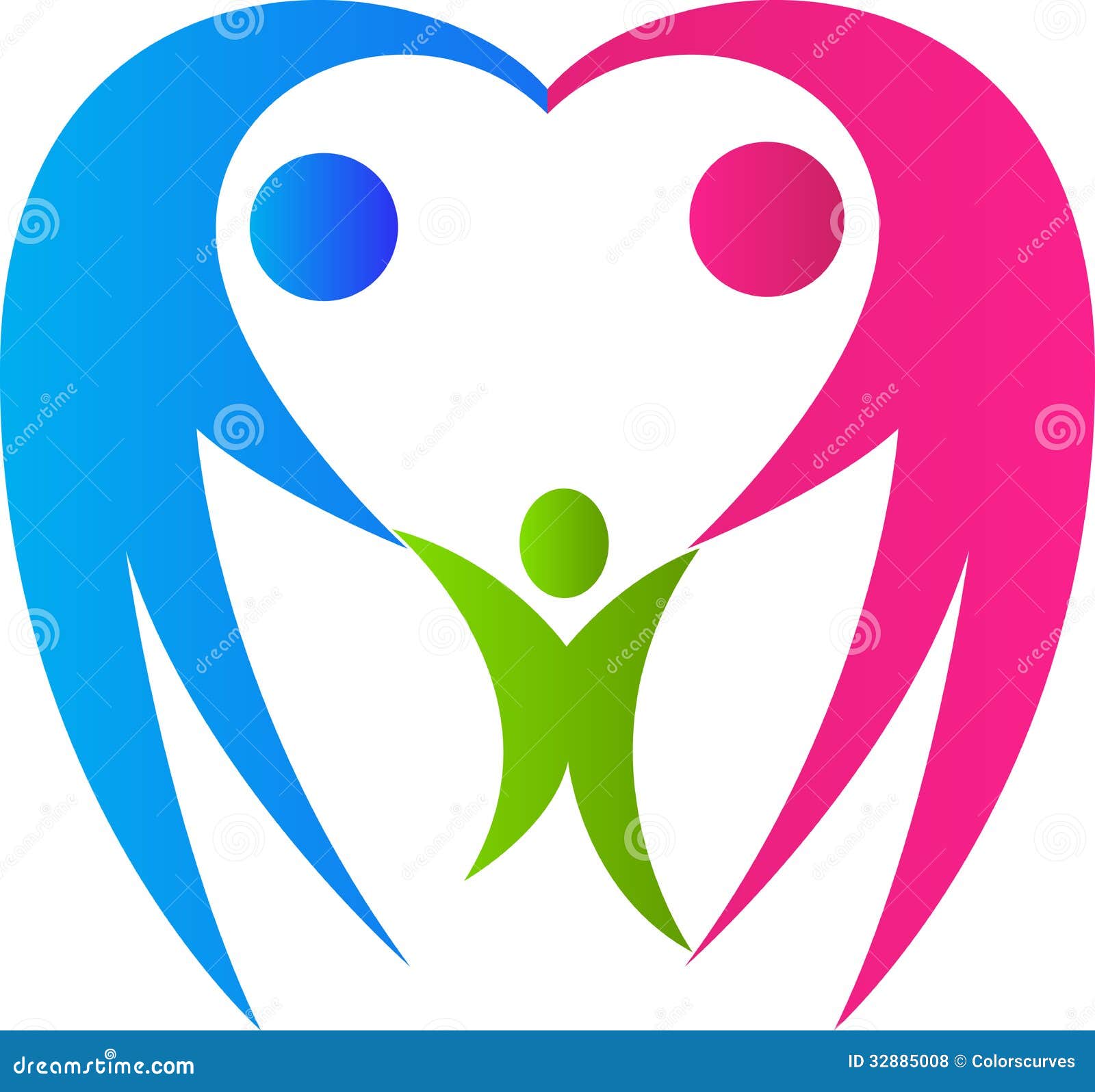 Love family stock vector. Illustration of care, body 32885008