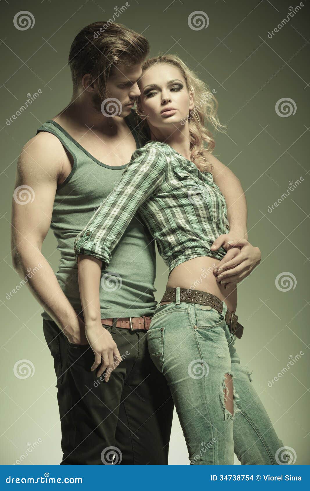 In Love Fashion Couple Stock Images - Image: 34738754