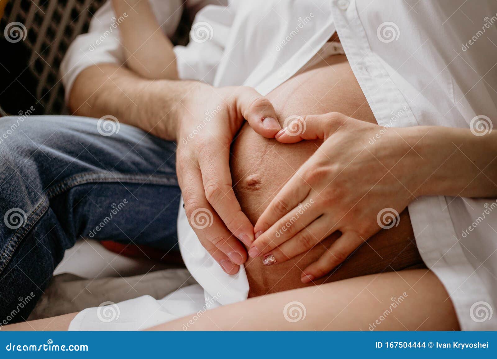 Breast female man touching LovePanky