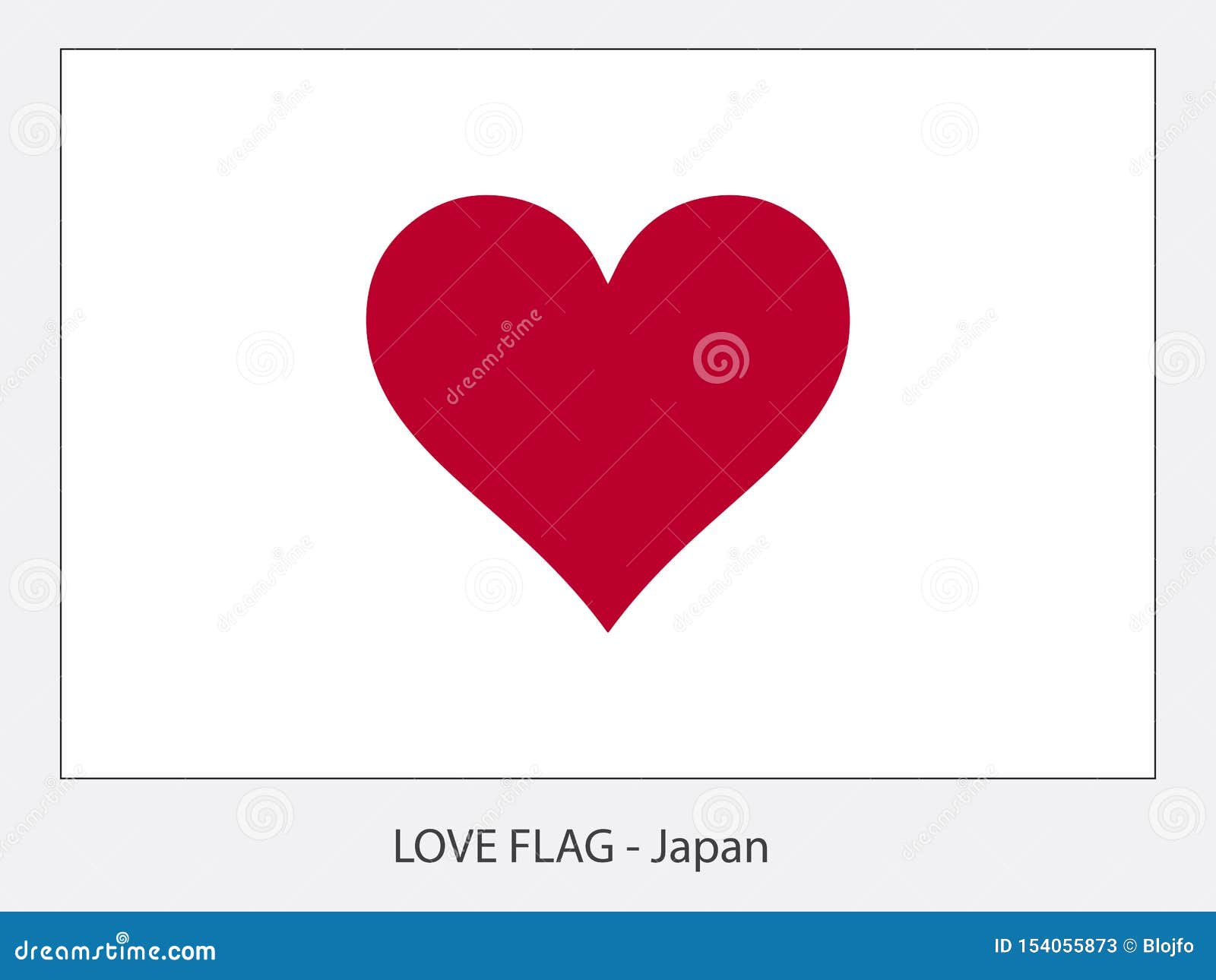 Love flag Japan stock vector. Illustration of flag, health - 154055873