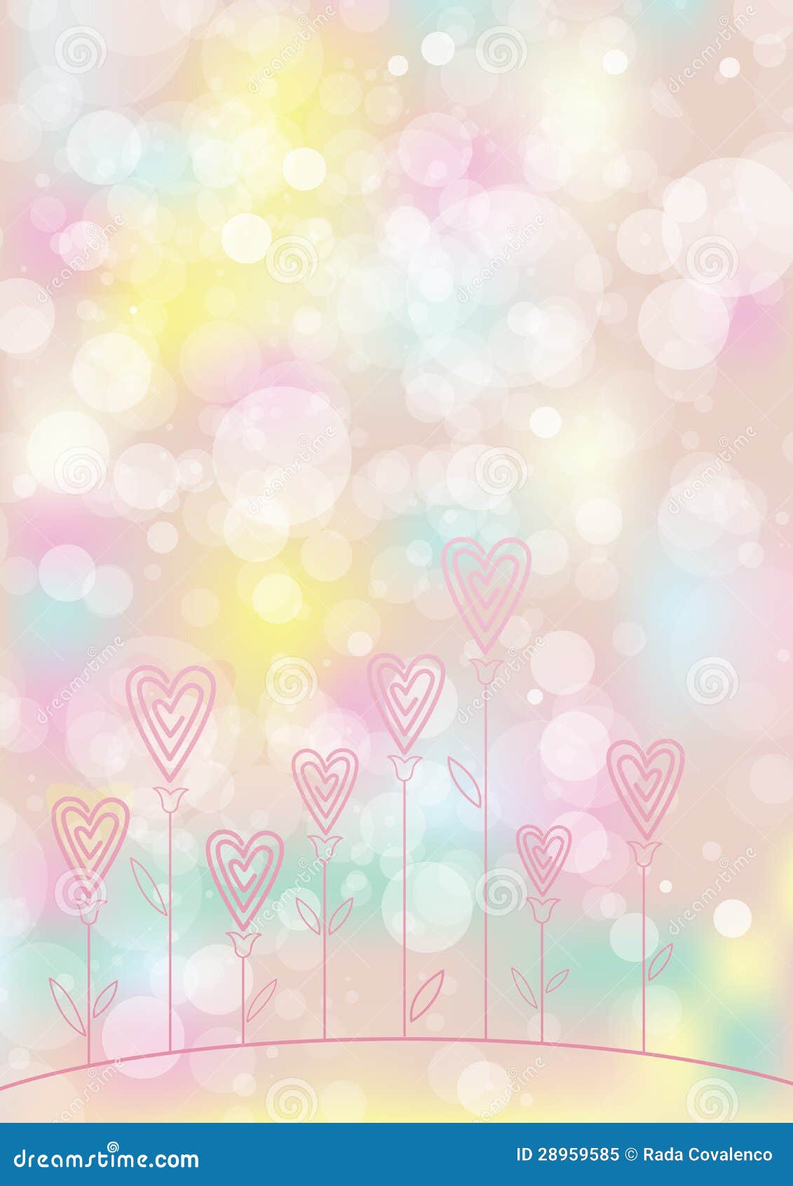 Love flower background stock vector. Illustration of inspiration 28959585