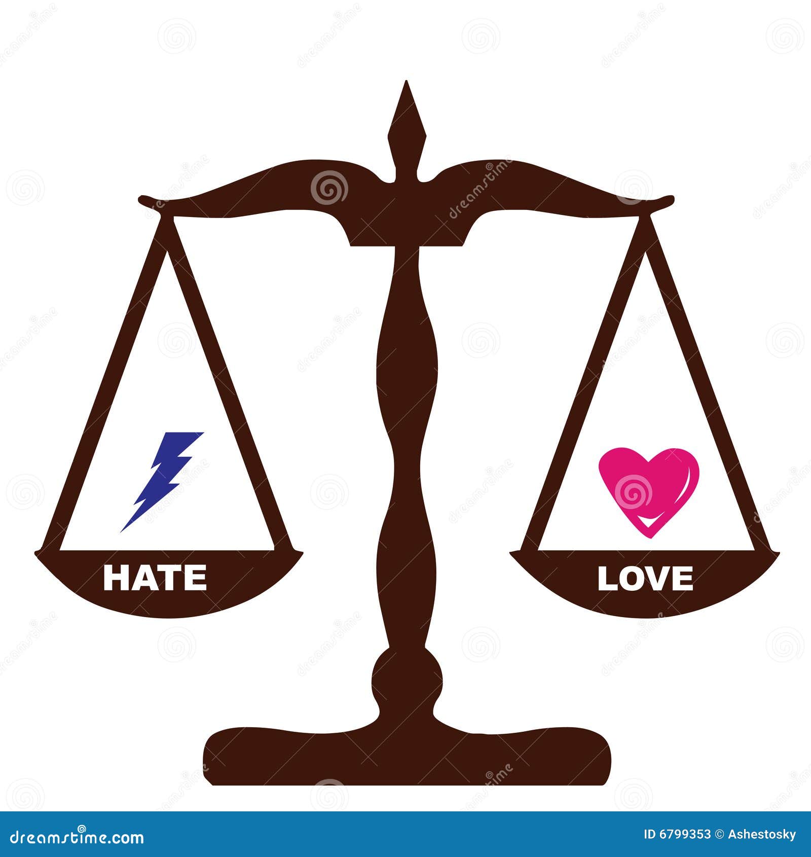 Love and Hatred Triangle