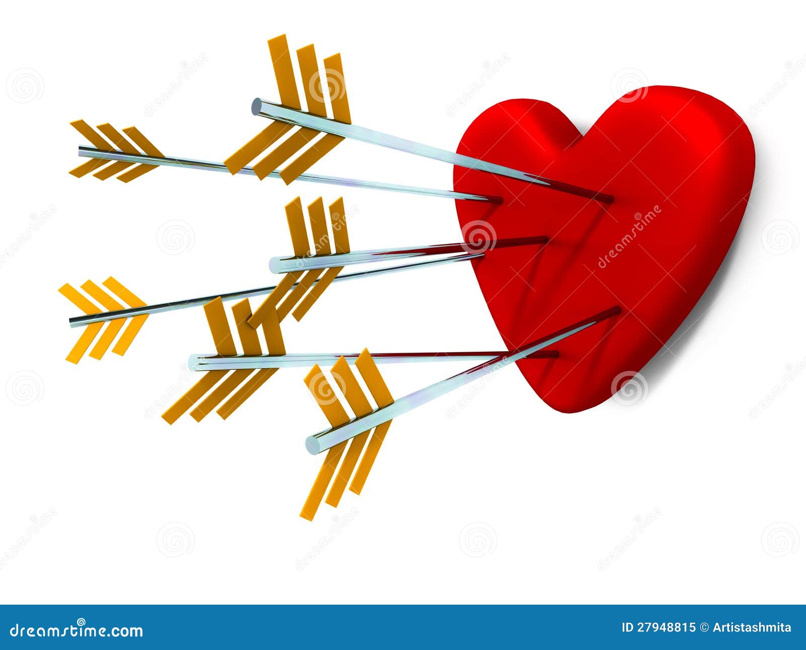 love heart arrows 27948815