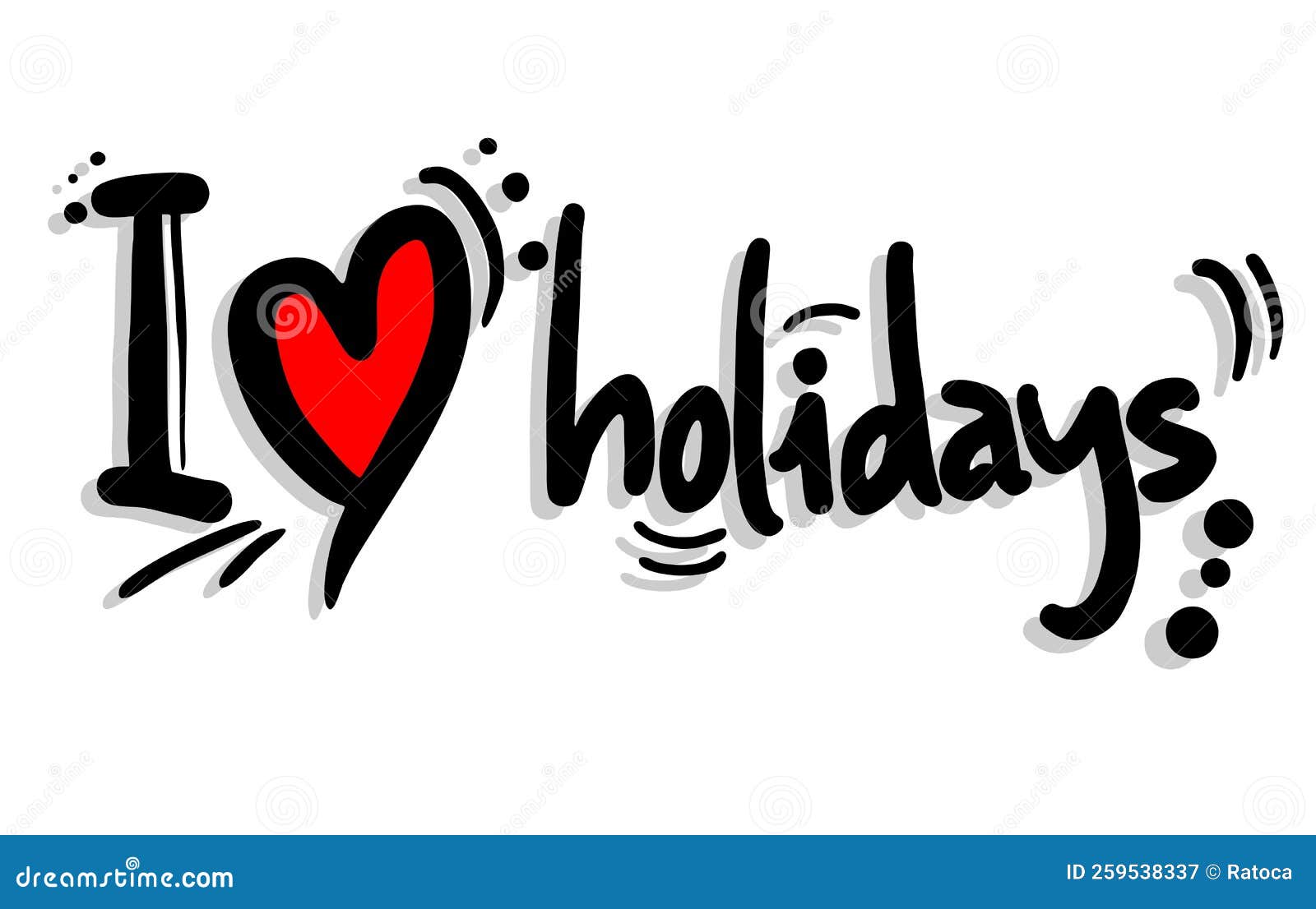 Love holidays stock vector. Illustration of logo, label 259538337