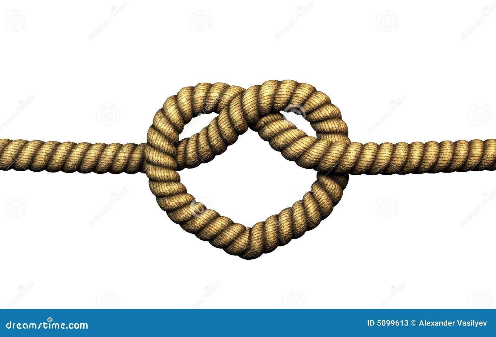 Love knot stock illustration. Illustration of white, hanging - 5099613