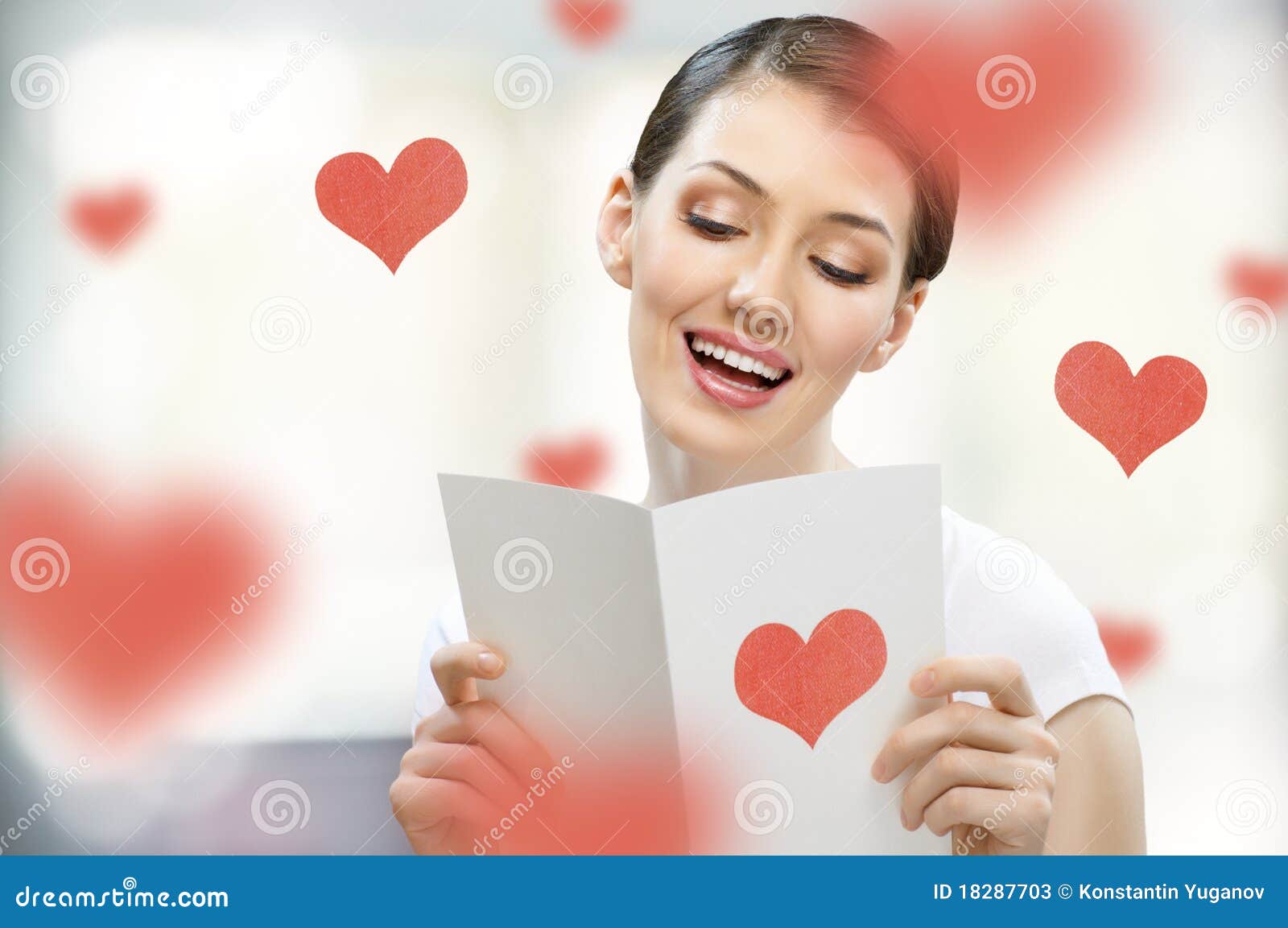 Love letter stock image. Image of card, women, postcard 18287703