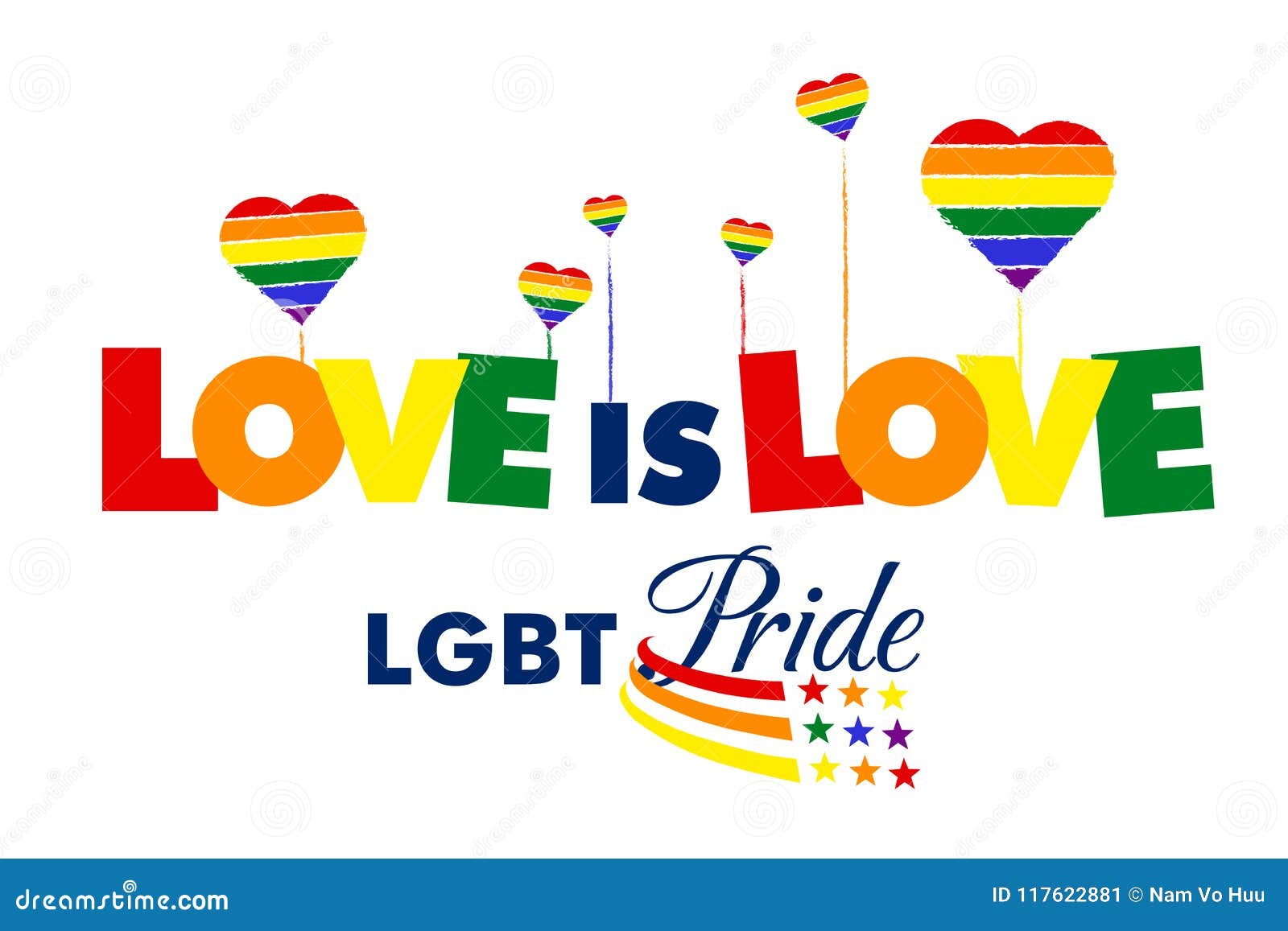 Download Love in love LGBT Pride stock vector. Illustration of flag ...