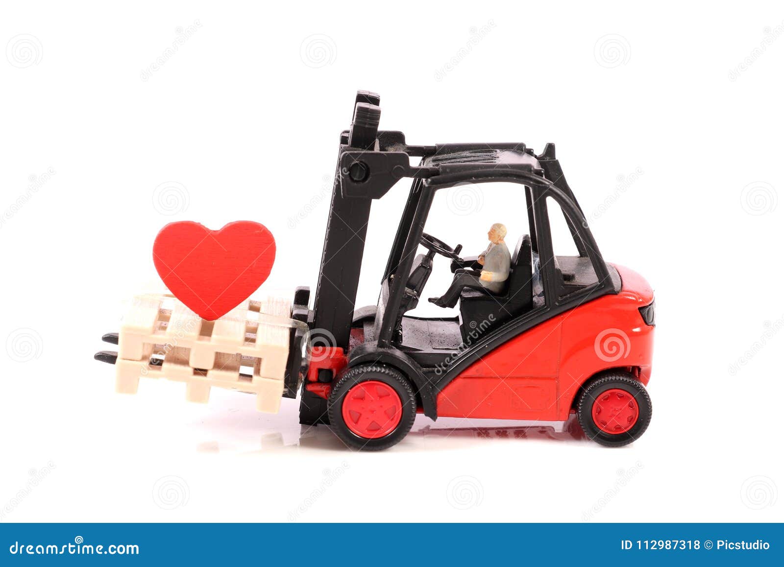 Love load stock photo. Image of heart, machine, miniature 112987318
