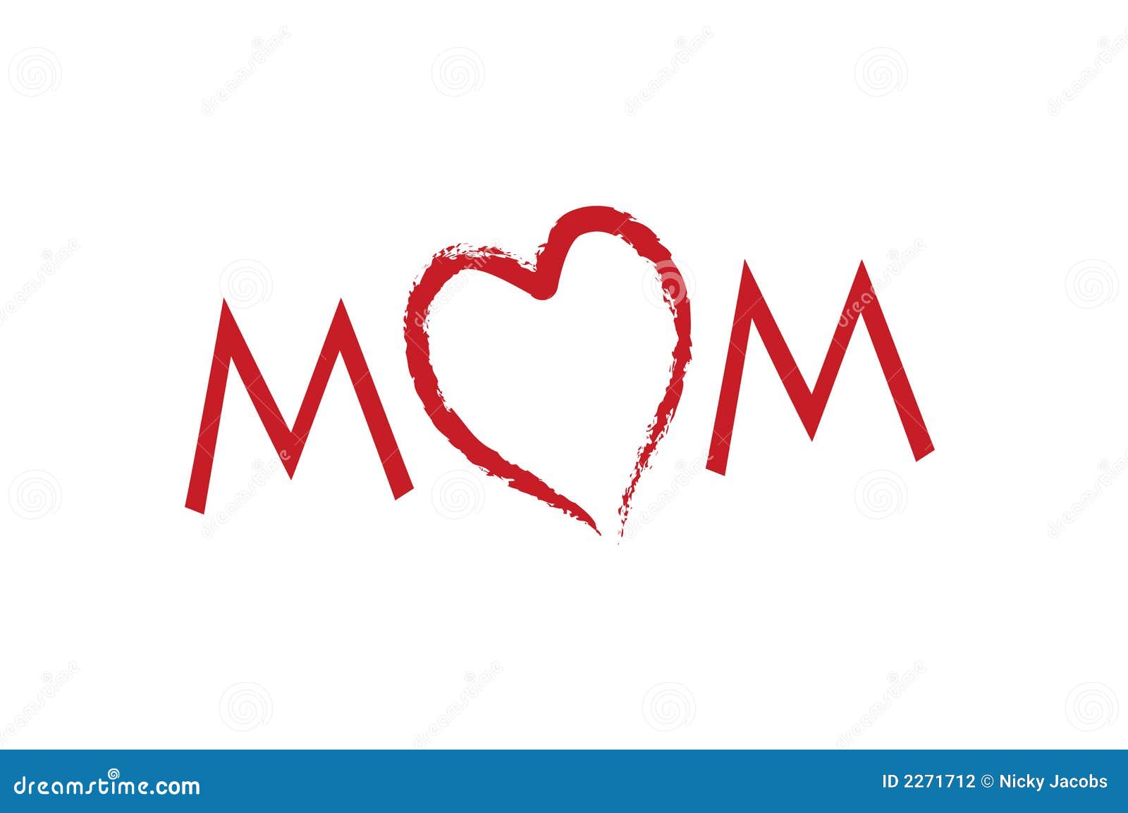 Love mom mother s day stock vector. Illustration of kids - 2271712