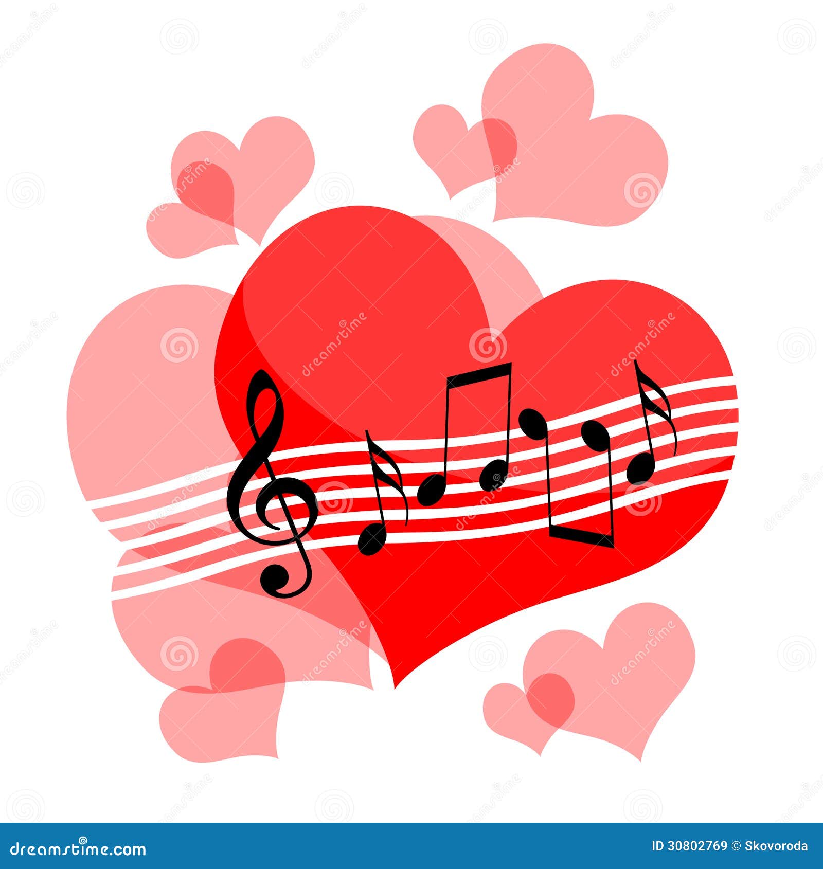 Love music stock illustration. Illustration of celebrate ...