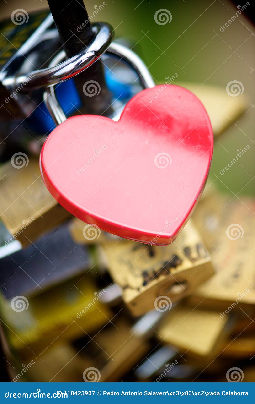 Love padlocks view stock image. Image of link, lover 118423907