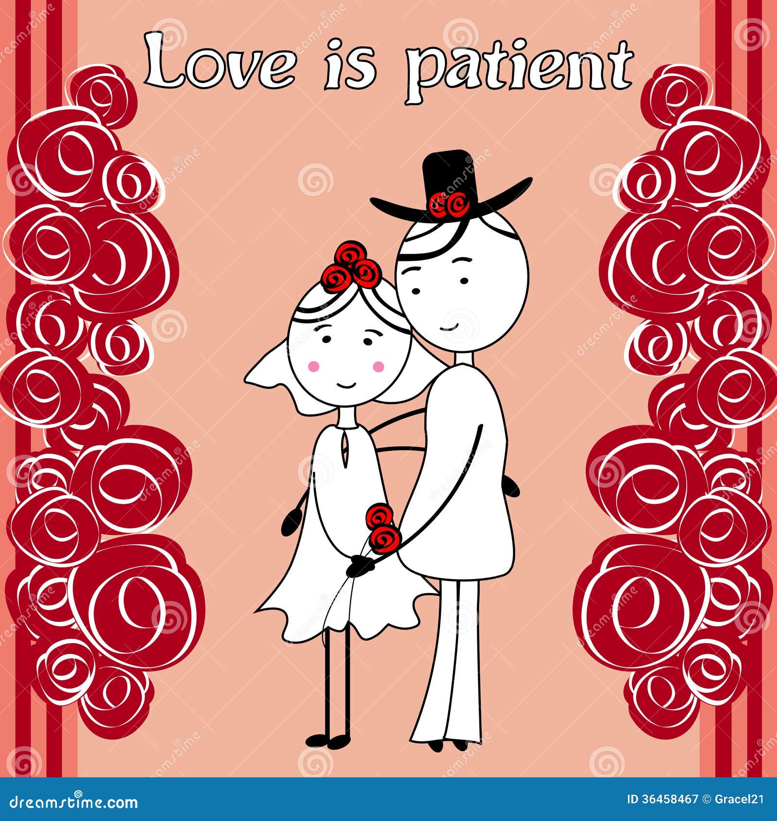 Download Love is patient stock vector. Illustration of illustration ...