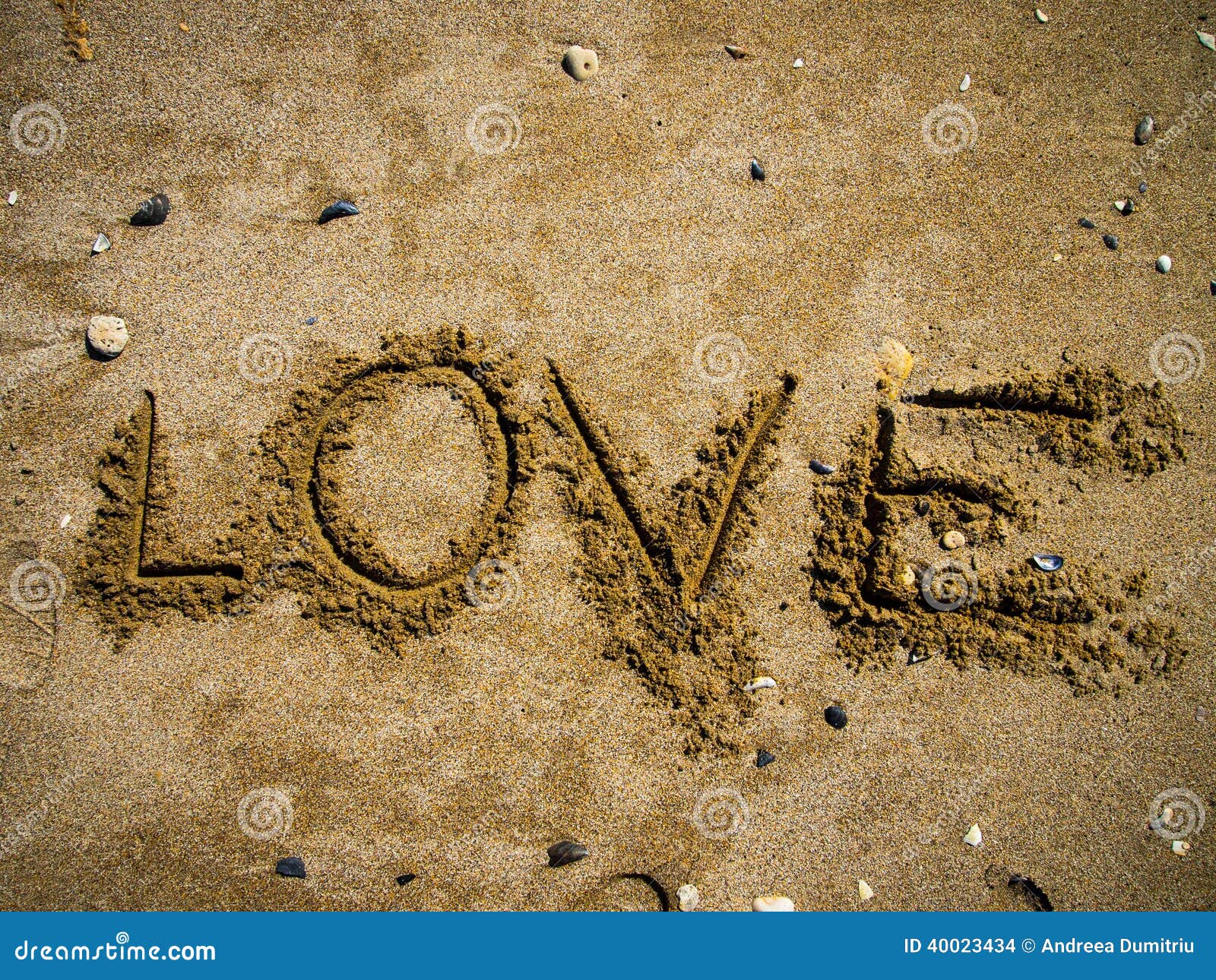 Love Sand Stock Photo Image Of Affection Aquamarine 40023434