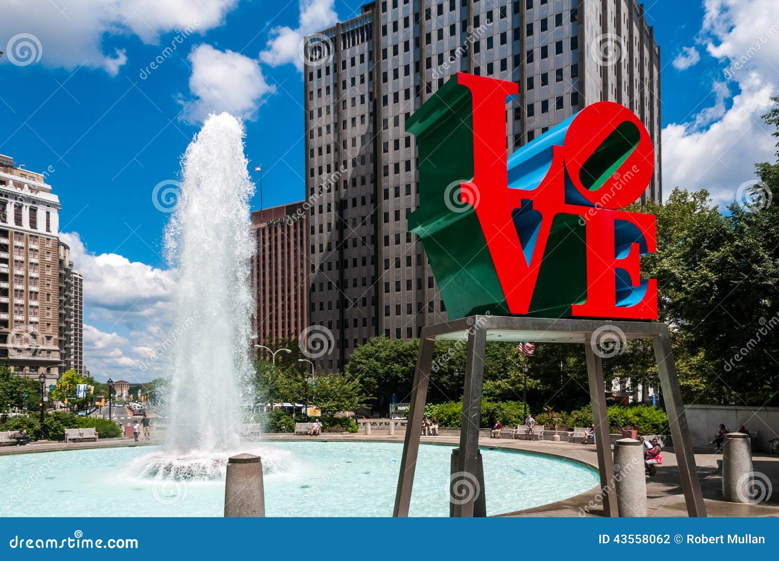 The Love Statue, Philadelphia Editorial Photography Image of