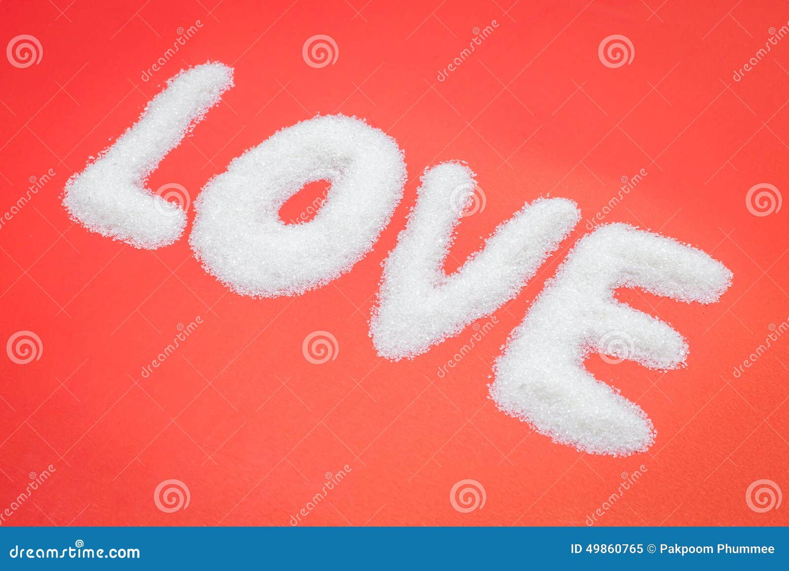 Love from sugar stock image. Image of lovely, shaped 49860765