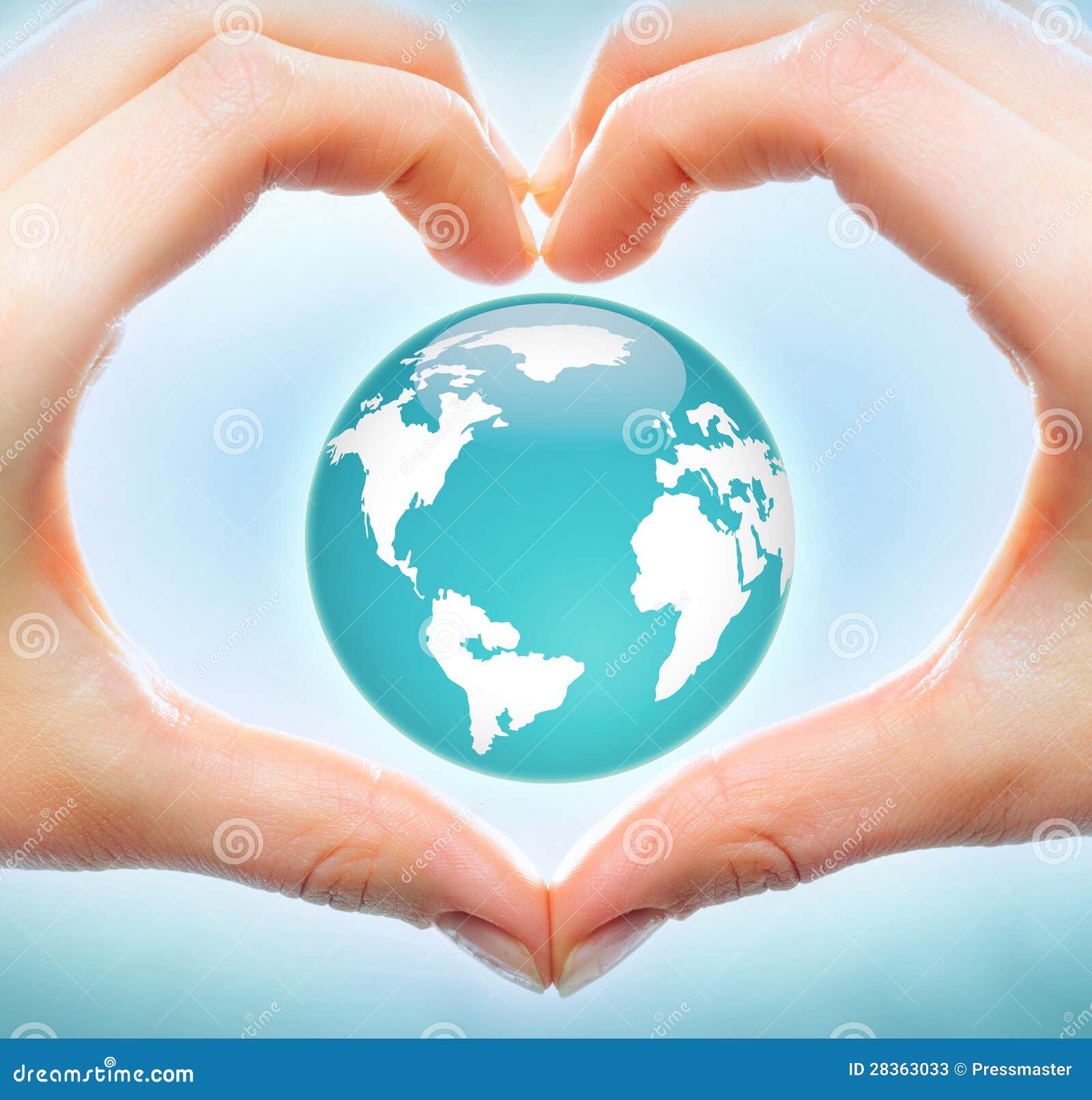 Love to earth stock image. Image of isolation, human 28363033