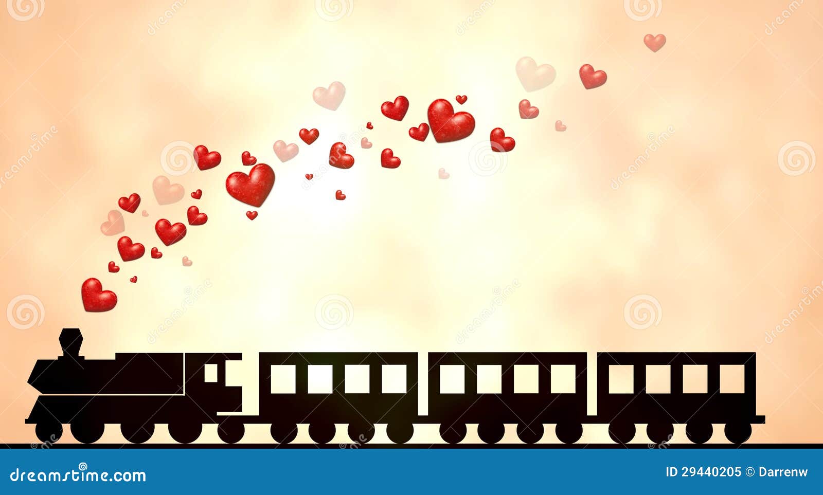 Love Train Royalty Free Stock Photo - Image: 29440205