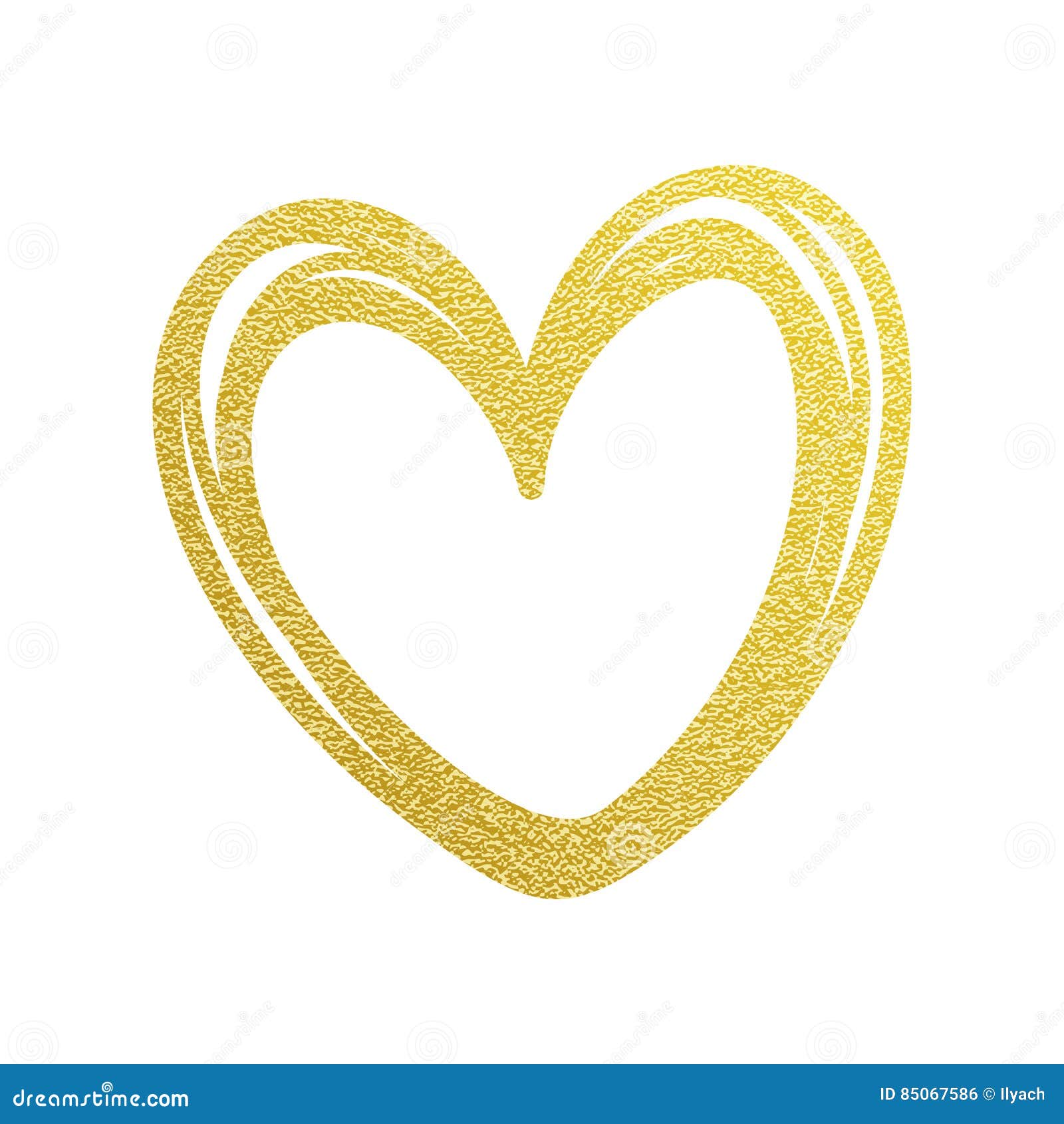 Download Love Valentine Heart Gold Glitter Vector Stock Vector ...