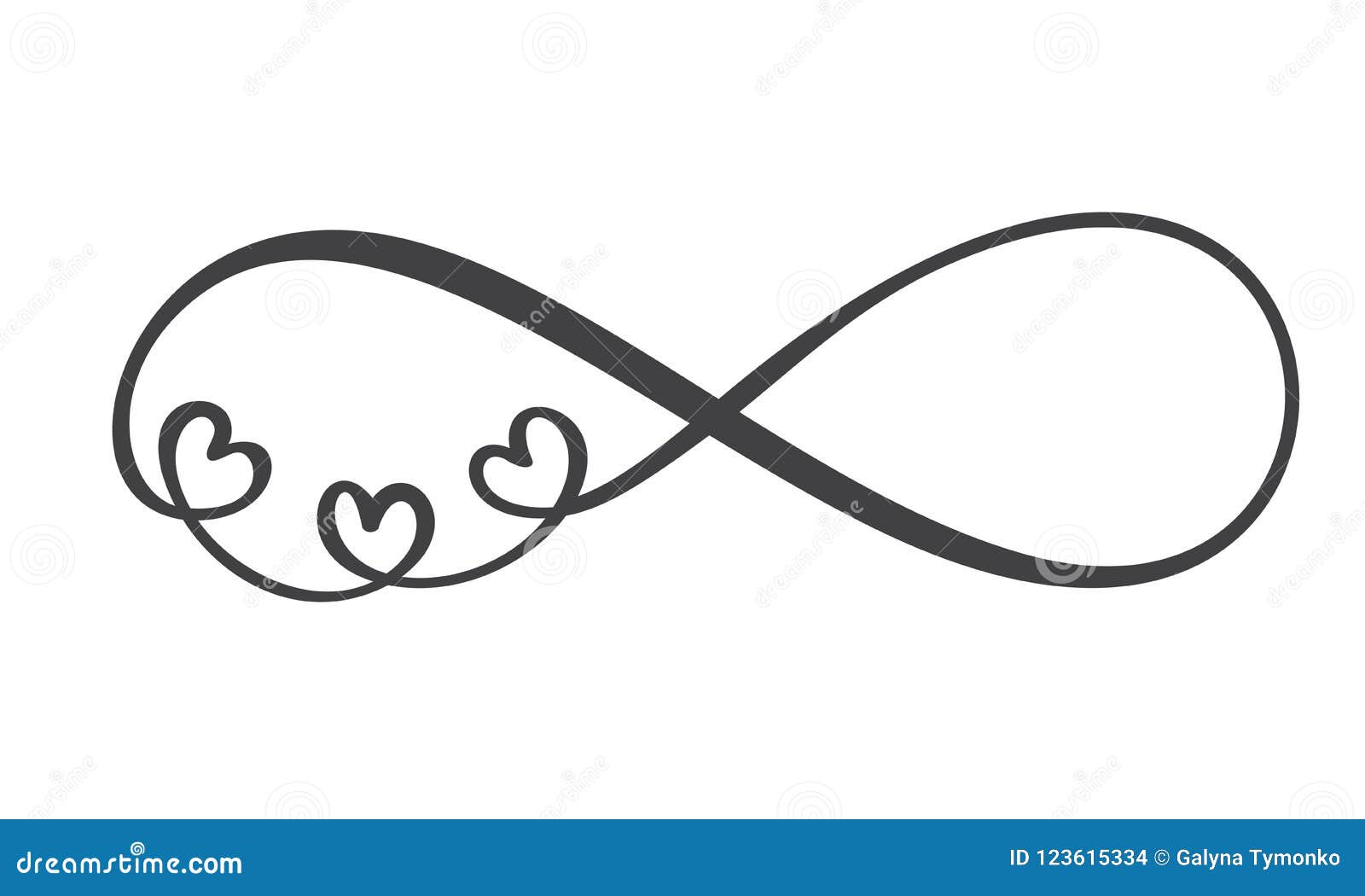 Love Word In The Sign Of Infinity Sign On Postcard To Valentine S Day Tattoo Print Vector Calligraphy And Lettering Stock Vector Illustration Of Icon Computer