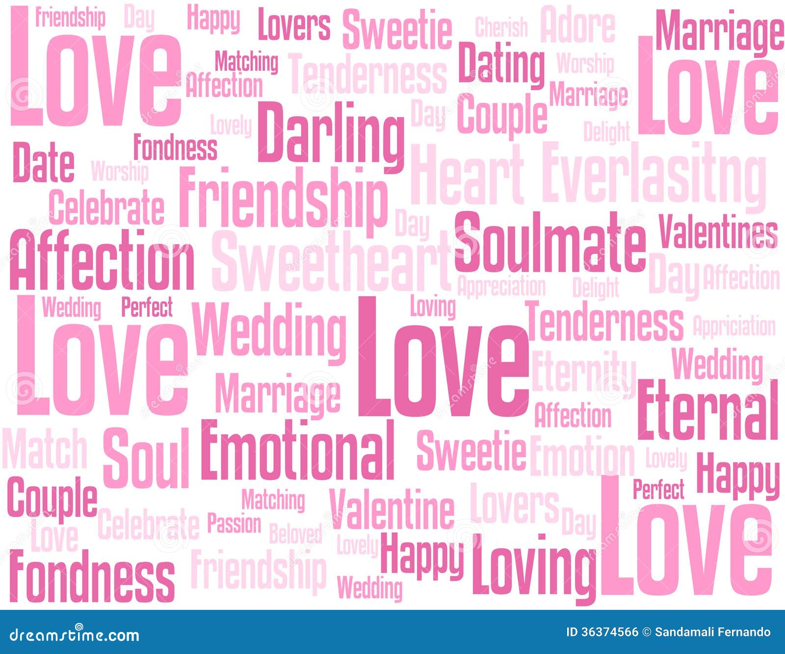Love Wordcloud Background Royalty Free Stock Image - Image: 36374566
